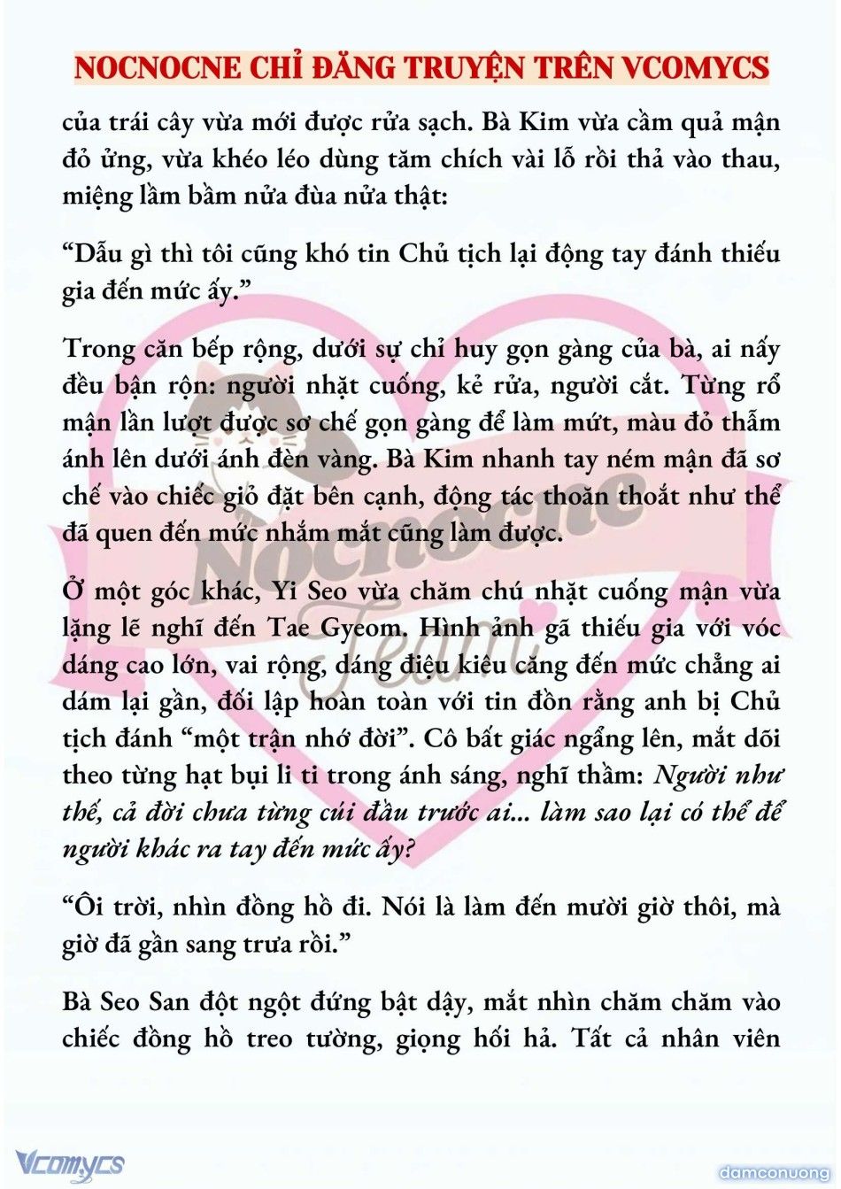 đọc truyện [novel] Ngọn Đèn Biệt Viện Không Bao Giờ Tắt Chương 10 ảnh 7 tại Thiên Thai Truyện