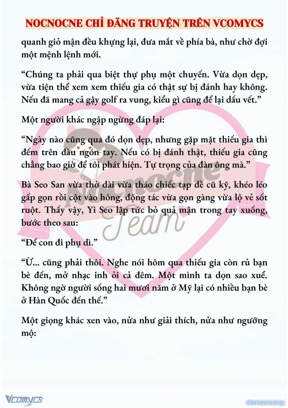 đọc truyện [novel] Ngọn Đèn Biệt Viện Không Bao Giờ Tắt Chương 10 ảnh 8 tại Thiên Thai Truyện