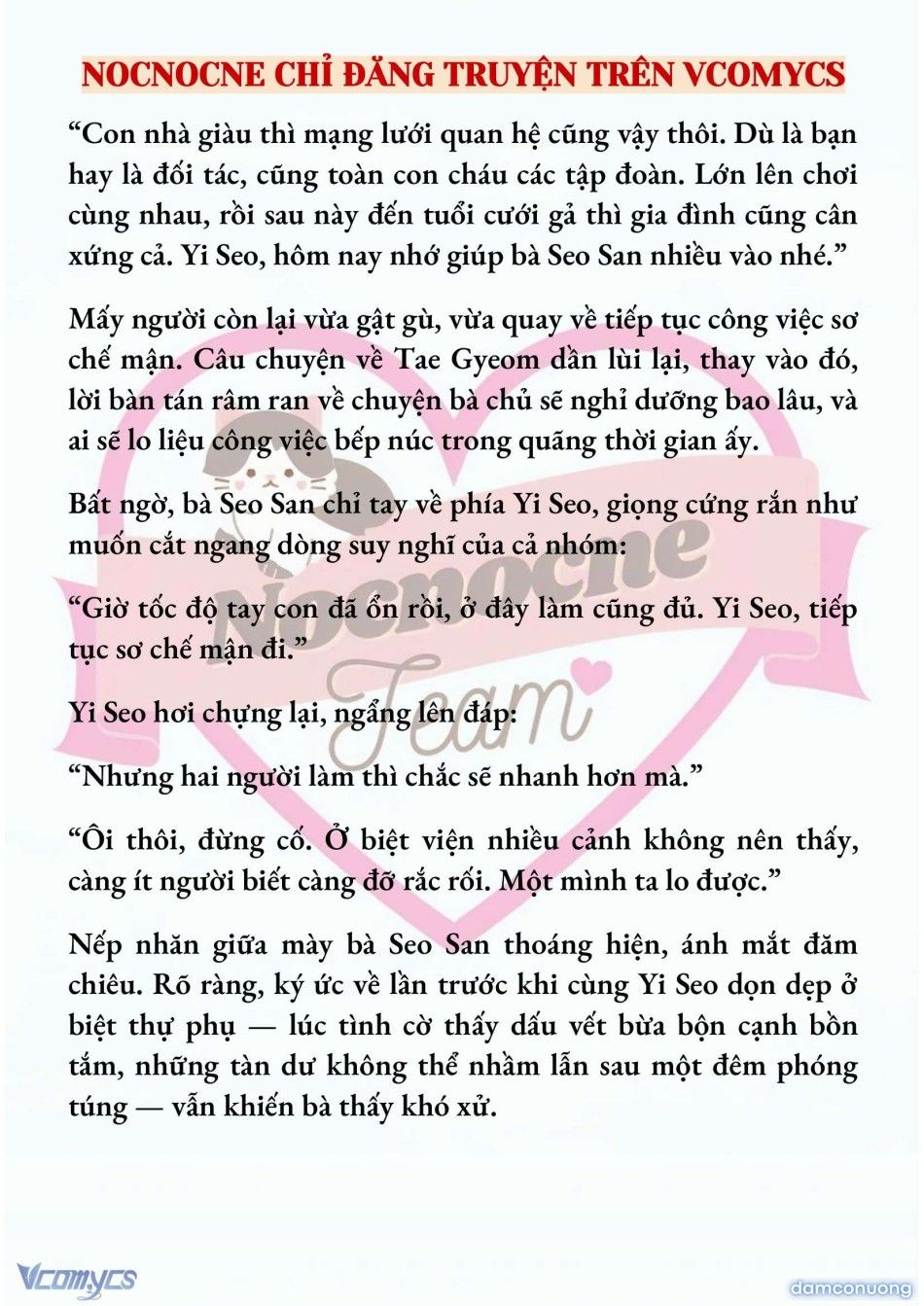 đọc truyện [novel] Ngọn Đèn Biệt Viện Không Bao Giờ Tắt Chương 10 ảnh 9 tại Thiên Thai Truyện