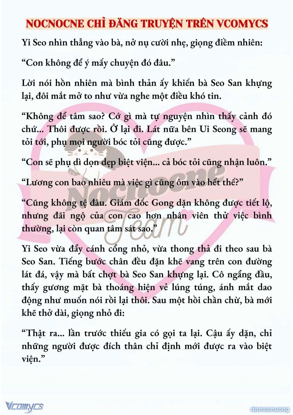 đọc truyện [novel] Ngọn Đèn Biệt Viện Không Bao Giờ Tắt Chương 10 ảnh 10 tại Thiên Thai Truyện
