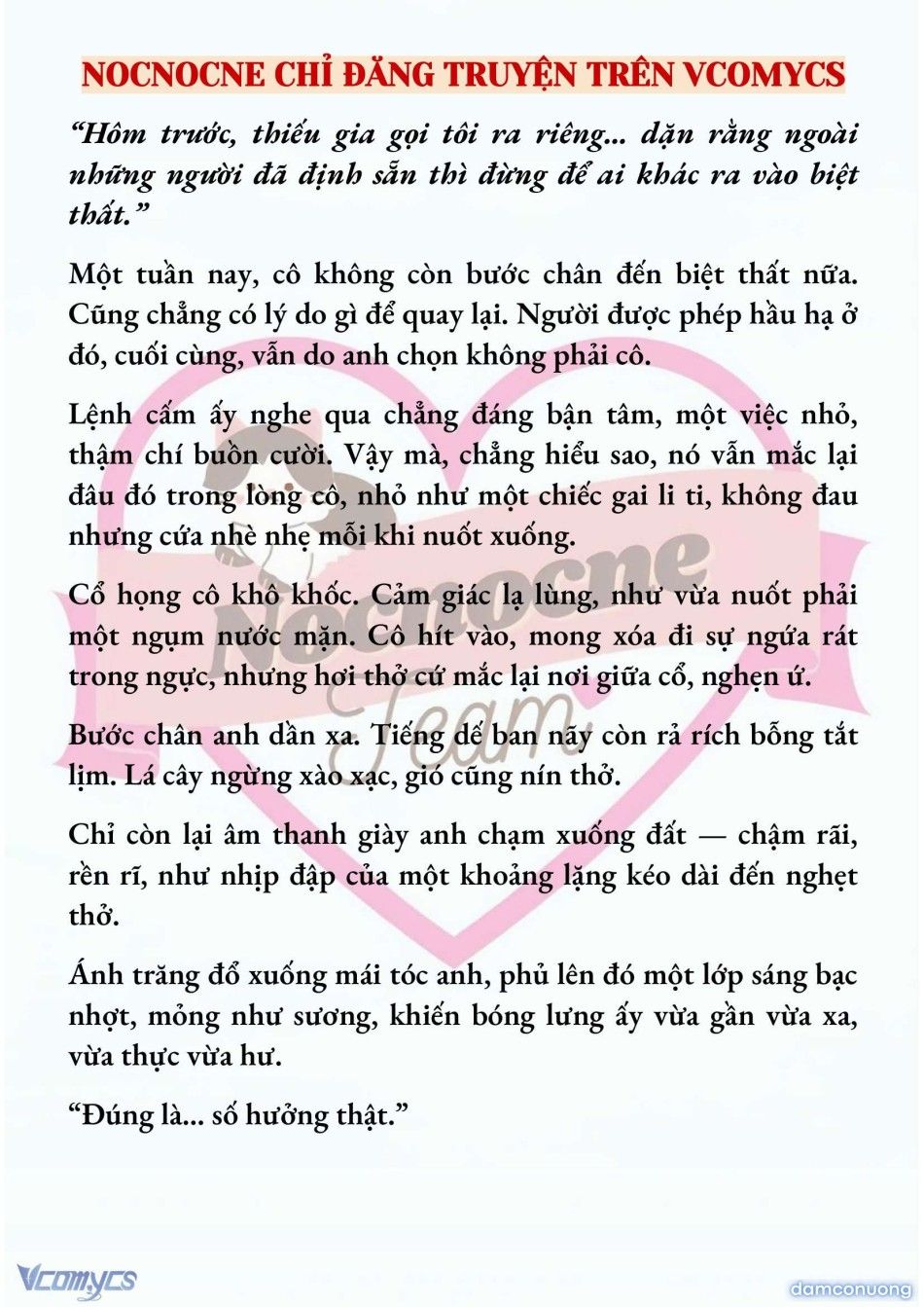 đọc truyện [novel] Ngọn Đèn Biệt Viện Không Bao Giờ Tắt Chương 11 ảnh 12 tại Thiên Thai Truyện