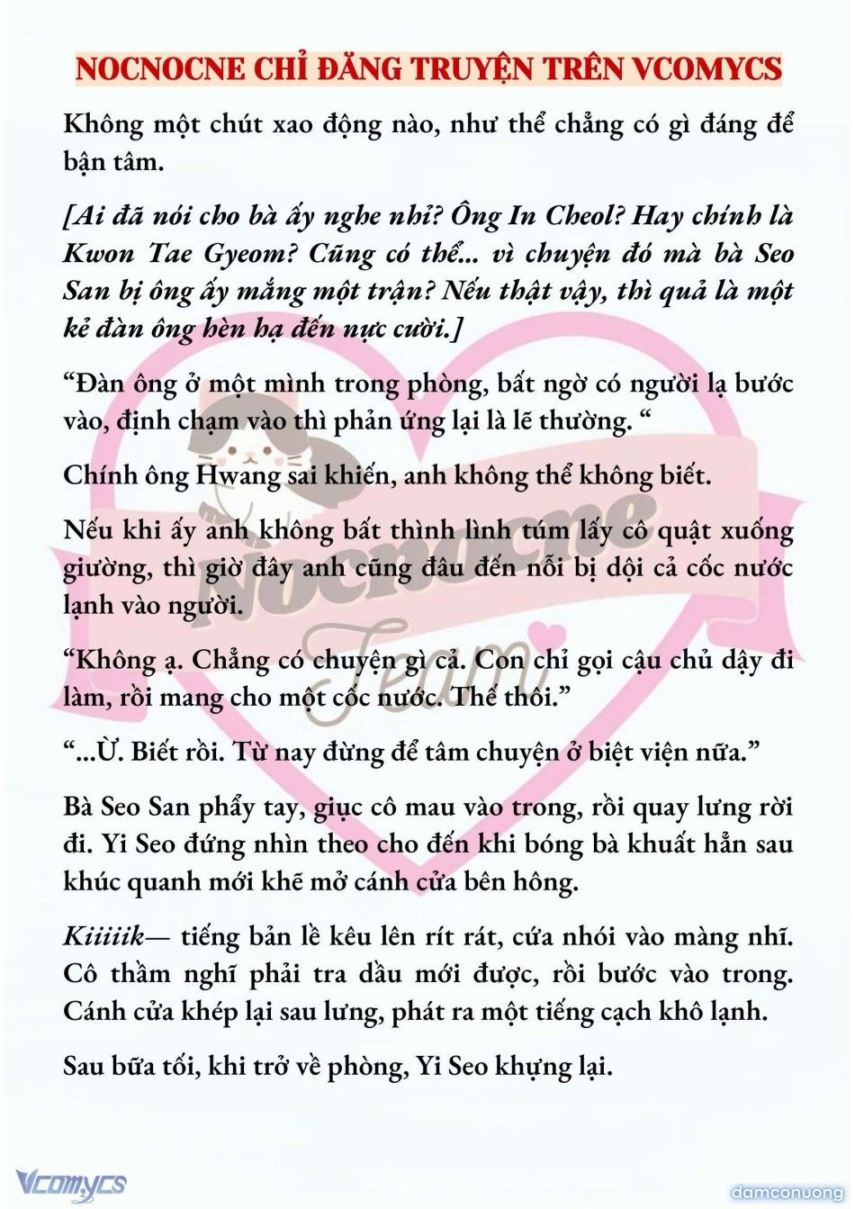 đọc truyện [novel] Ngọn Đèn Biệt Viện Không Bao Giờ Tắt Chương 11 ảnh 4 tại Thiên Thai Truyện