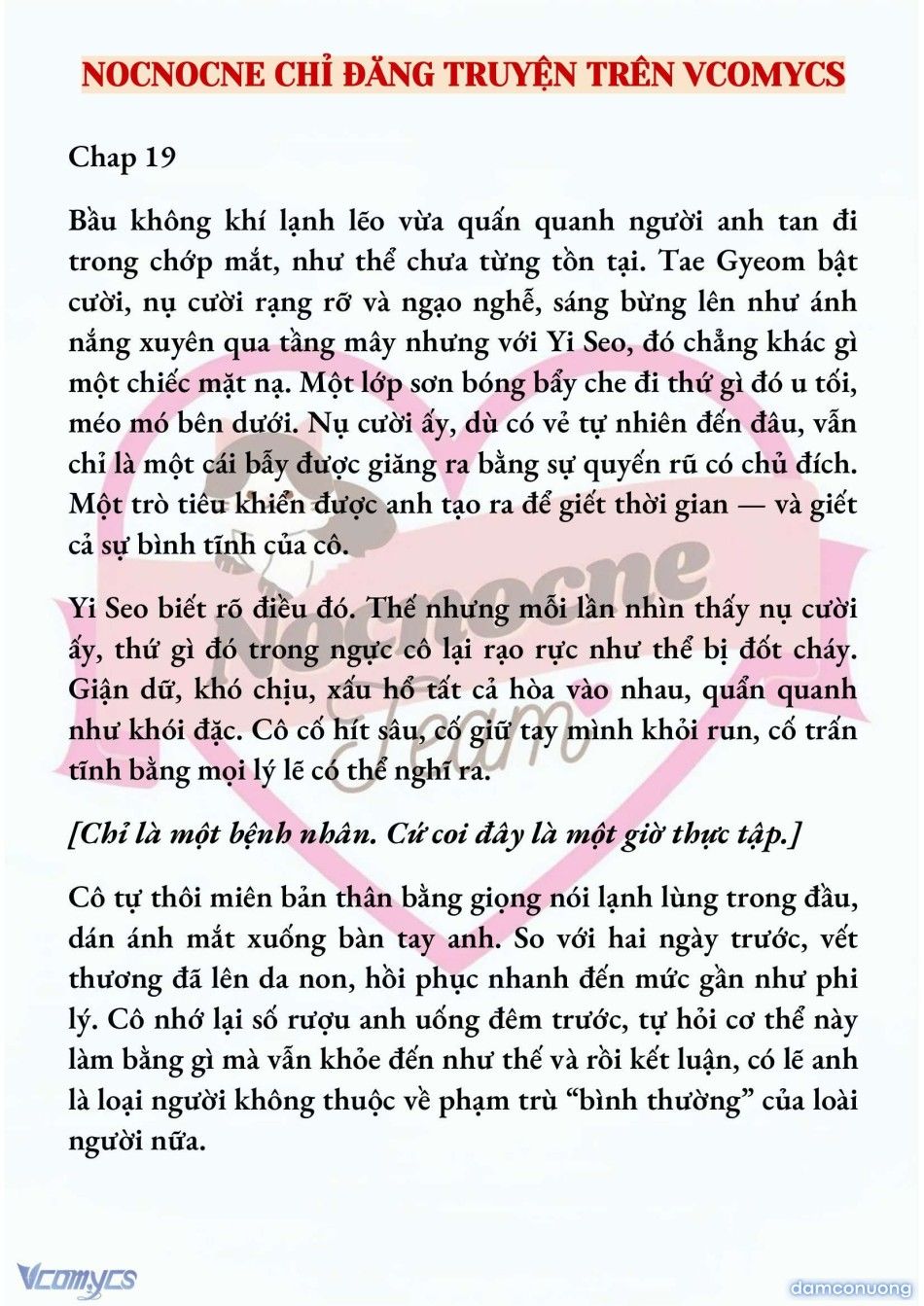 đọc truyện [novel] Ngọn Đèn Biệt Viện Không Bao Giờ Tắt Chương 19 ảnh 3 tại Thiên Thai Truyện