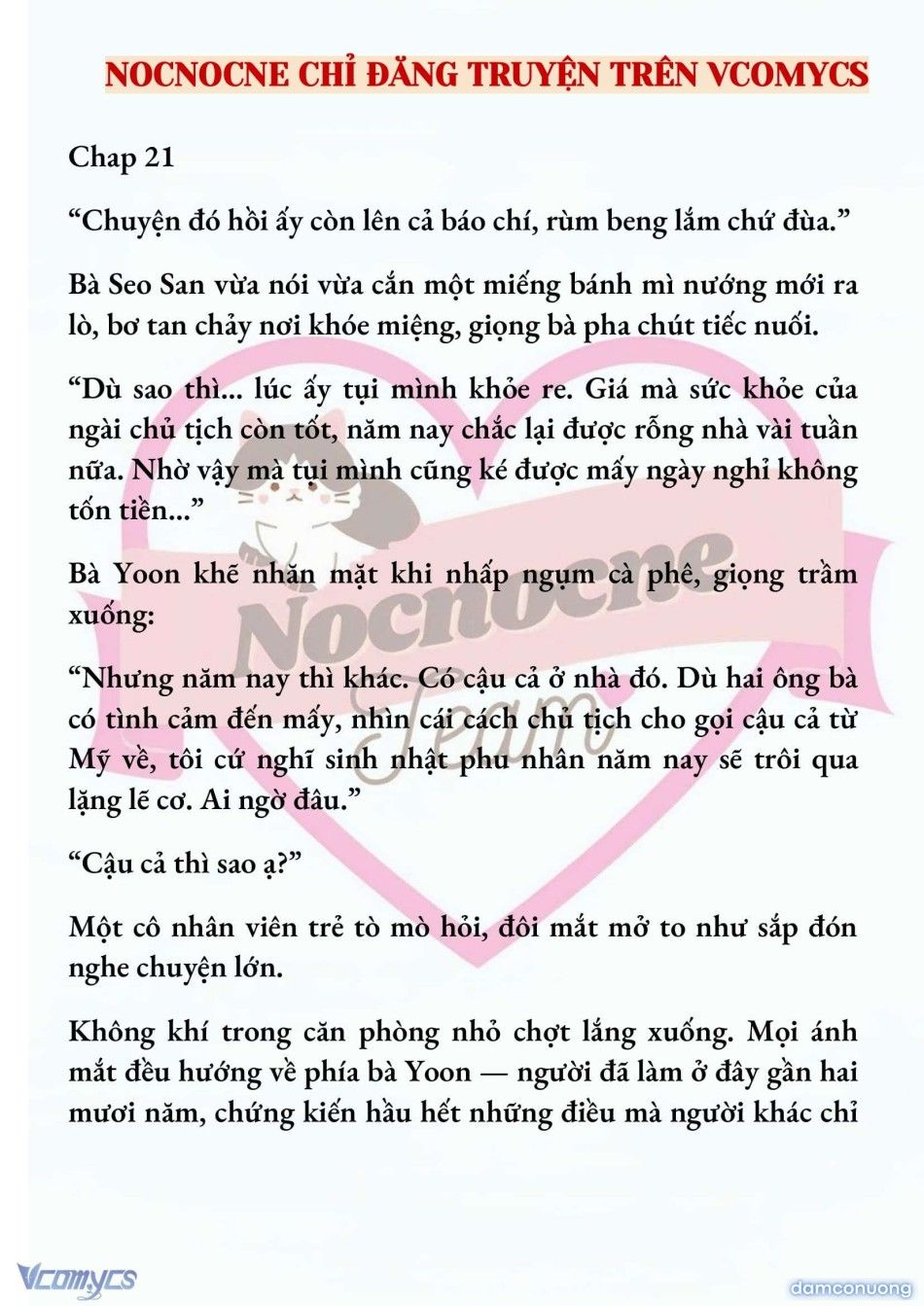 đọc truyện [novel] Ngọn Đèn Biệt Viện Không Bao Giờ Tắt Chương 21 ảnh 3 tại Thiên Thai Truyện