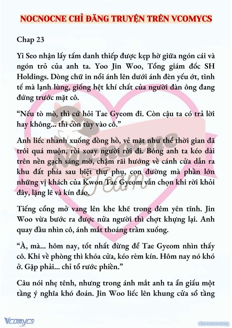 đọc truyện [novel] Ngọn Đèn Biệt Viện Không Bao Giờ Tắt Chương 23 ảnh 3 tại Thiên Thai Truyện