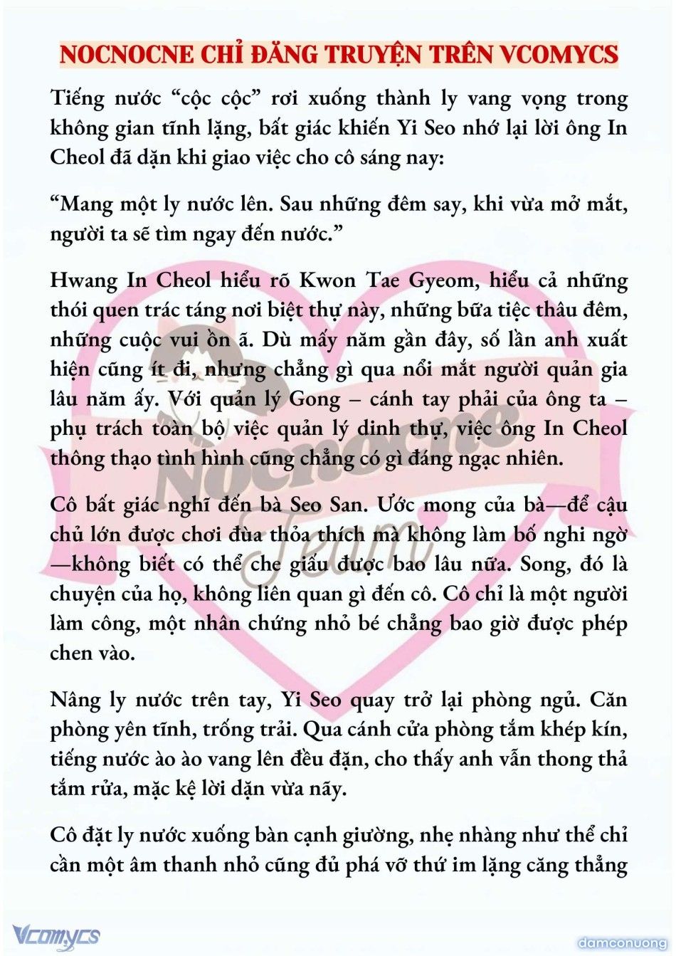 đọc truyện [novel] Ngọn Đèn Biệt Viện Không Bao Giờ Tắt Chương 8 ảnh 8 tại Thiên Thai Truyện