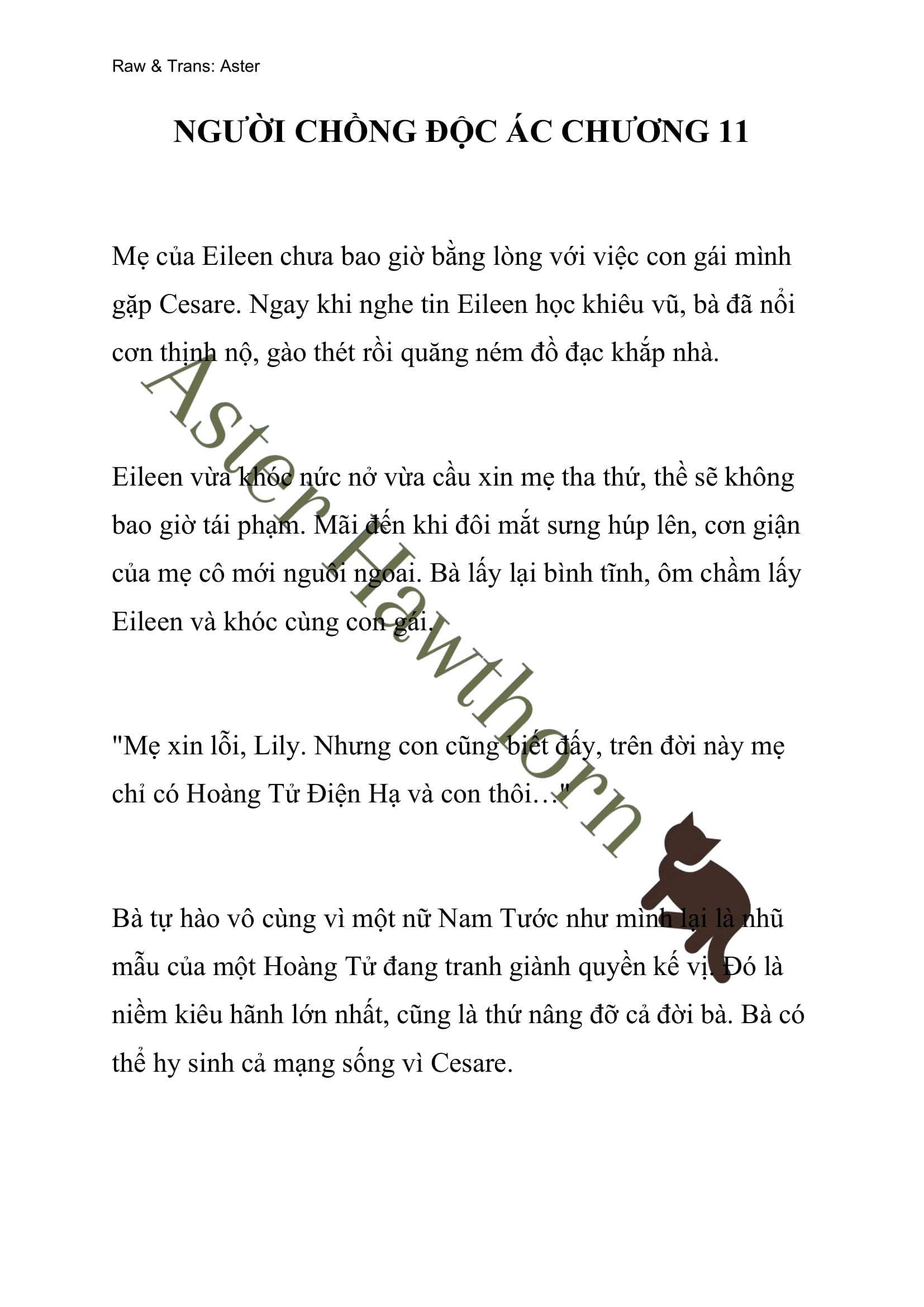 [novel] Người Chồng Độc Ác Chương 11 page 1 - Giả Dược