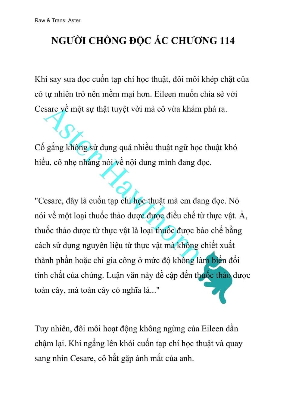 [novel] Người Chồng Độc Ác Chương 114 page 1 - Giả Dược