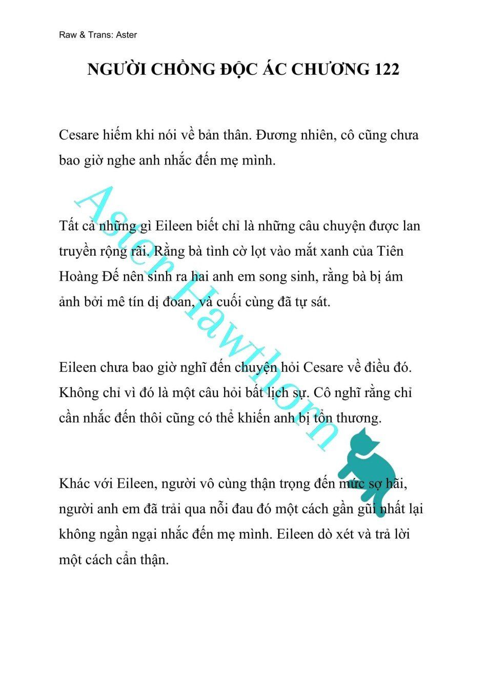 đọc truyện [novel] Người Chồng Độc Ác Chương 122 ảnh 2 tại Thiên Thai Truyện