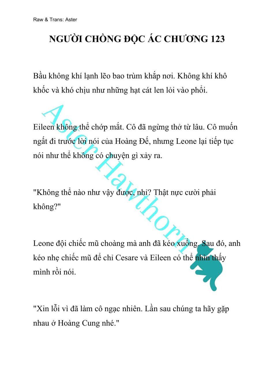 đọc truyện [novel] Người Chồng Độc Ác Chương 123 ảnh 2 tại Thiên Thai Truyện
