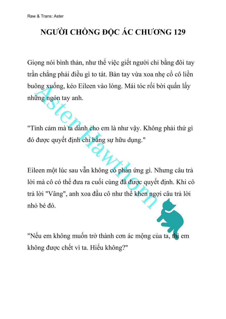 đọc truyện [novel] Người Chồng Độc Ác Chương 129 ảnh 2 tại Giả Dược