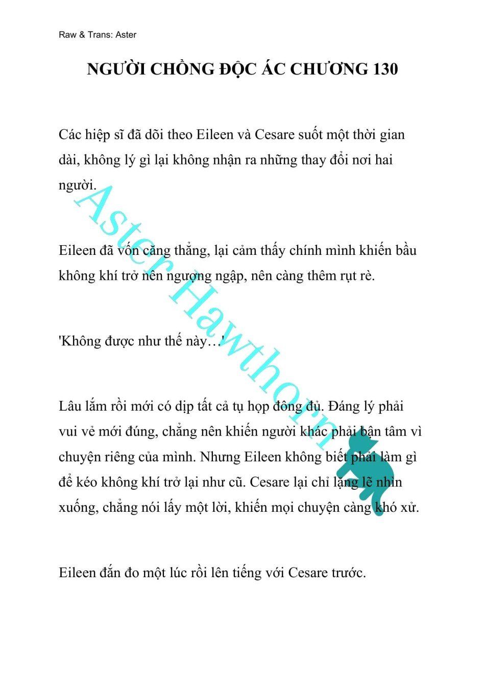 đọc truyện [novel] Người Chồng Độc Ác Chương 130 ảnh 2 tại Thiên Thai Truyện