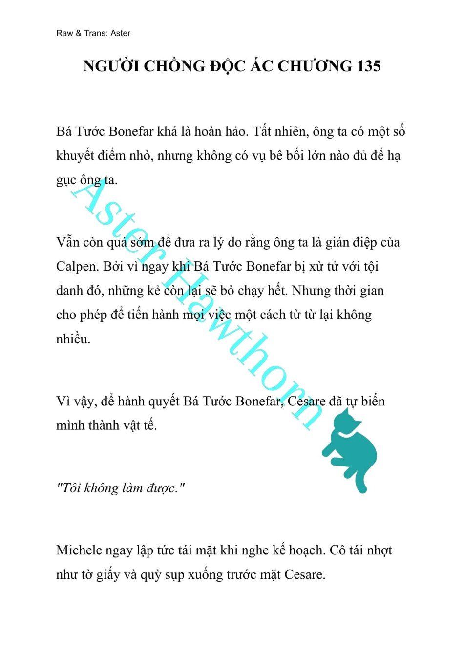 đọc truyện [novel] Người Chồng Độc Ác Chương 135 ảnh 2 tại Thiên Thai Truyện