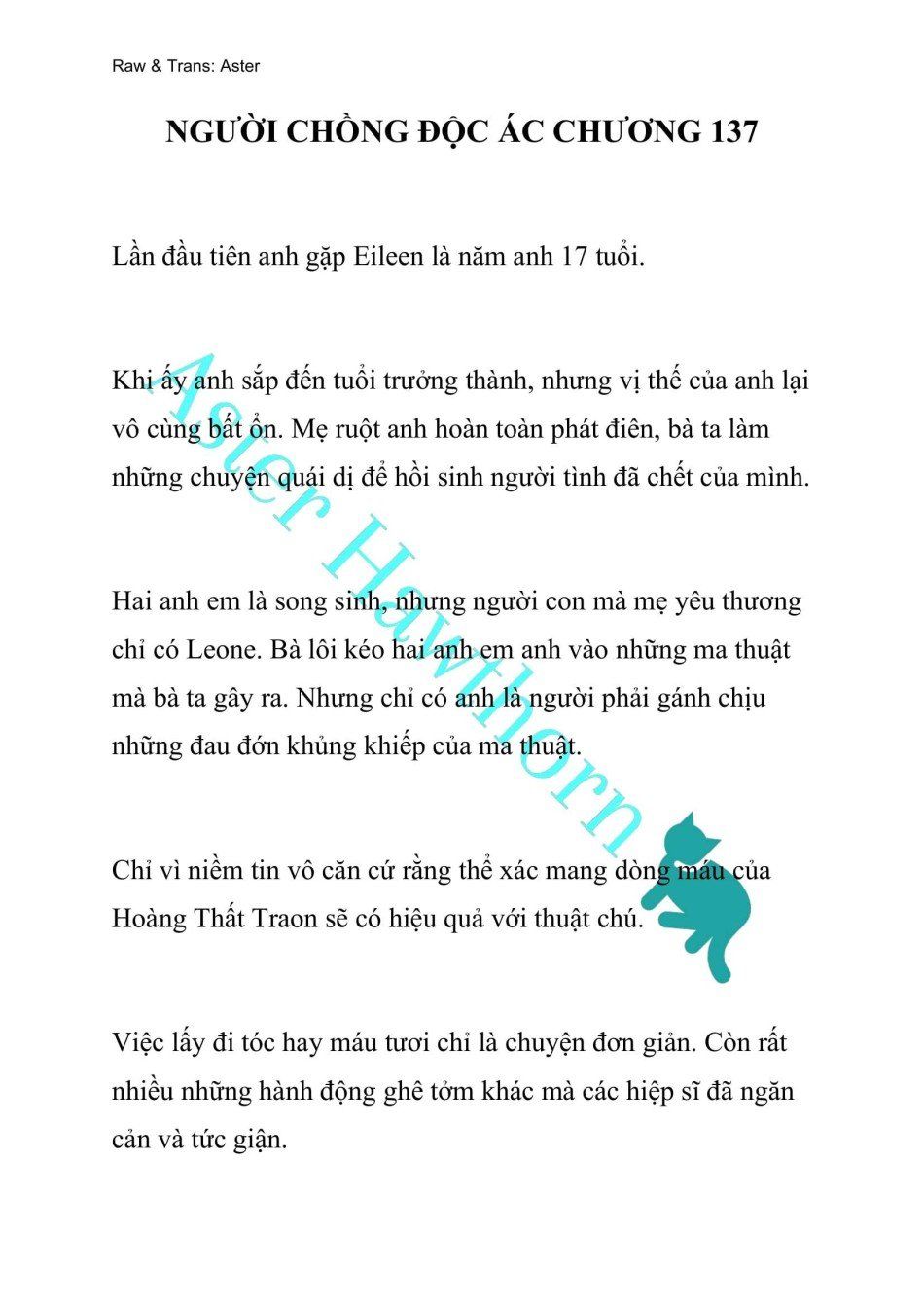 đọc truyện [novel] Người Chồng Độc Ác Chương 137 ảnh 2 tại Thiên Thai Truyện