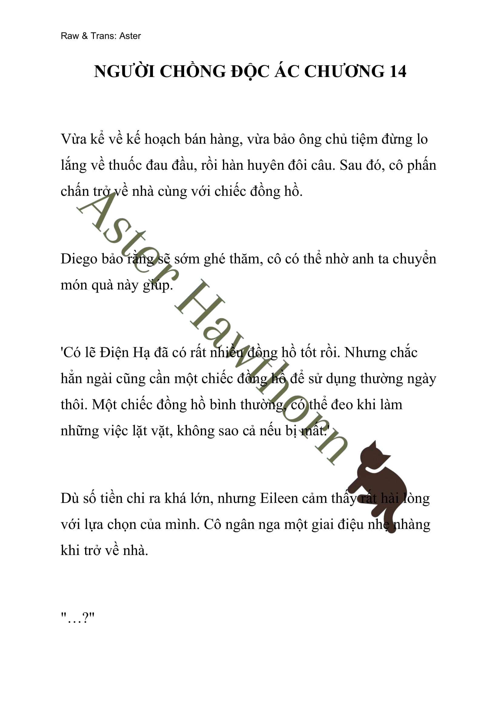 [novel] Người Chồng Độc Ác Chương 14 page 1 - Giả Dược