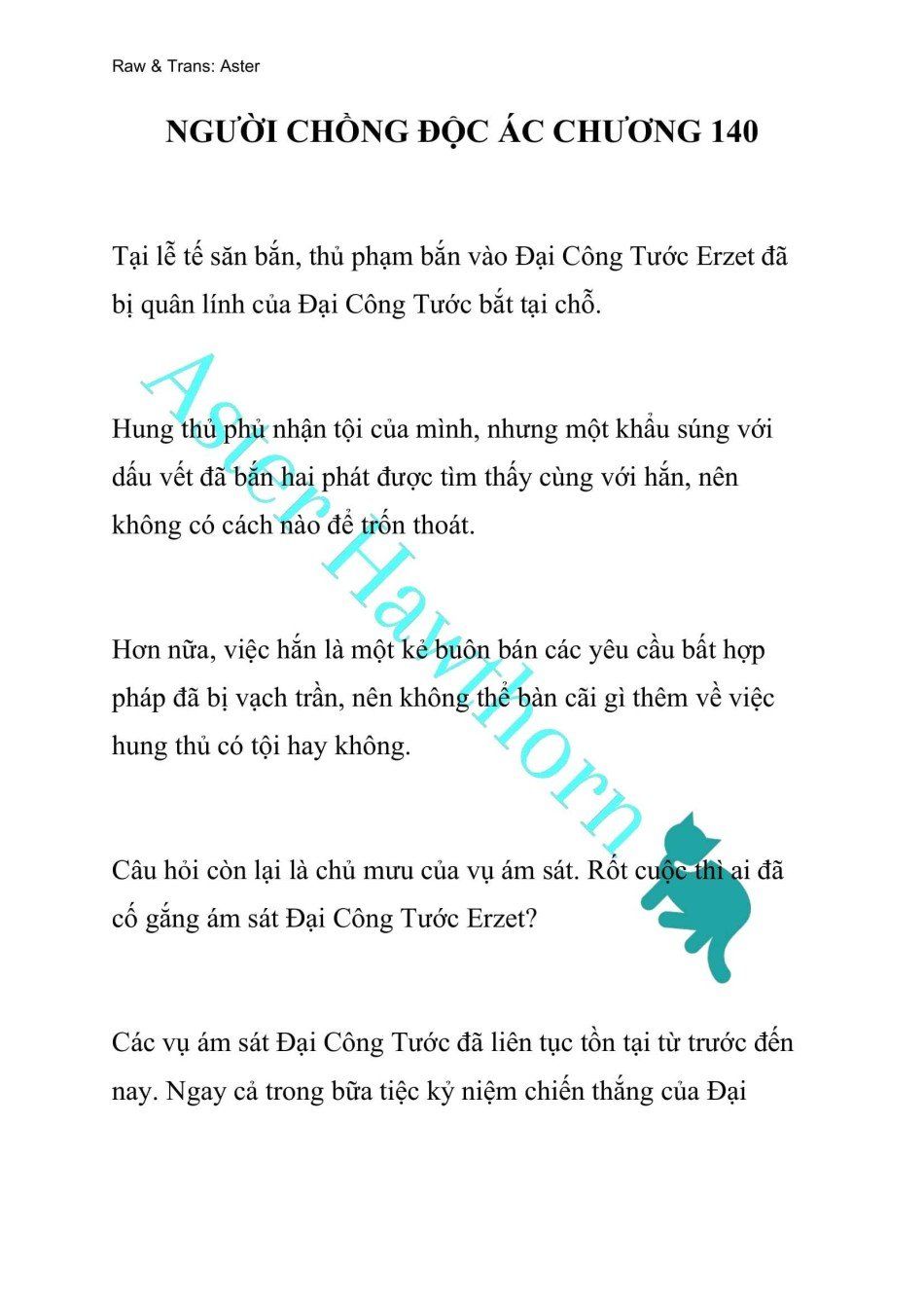 đọc truyện [novel] Người Chồng Độc Ác Chương 140 ảnh 2 tại Thiên Thai Truyện