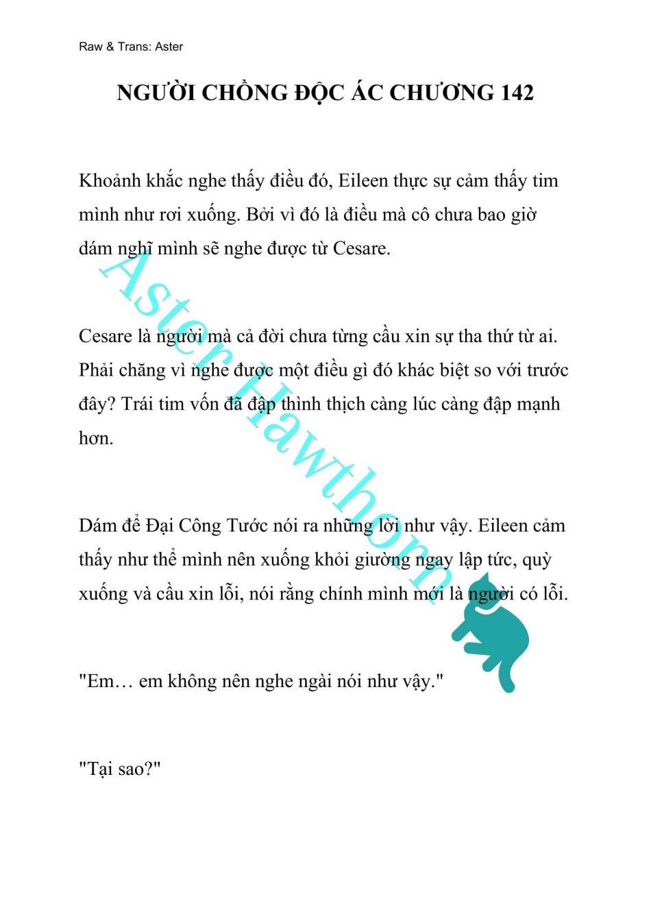 đọc truyện [novel] Người Chồng Độc Ác Chương 142 ảnh 2 tại Giả Dược