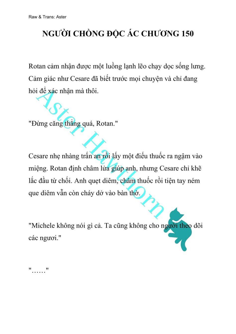đọc truyện [novel] Người Chồng Độc Ác Chương 150 ảnh 2 tại Giả Dược