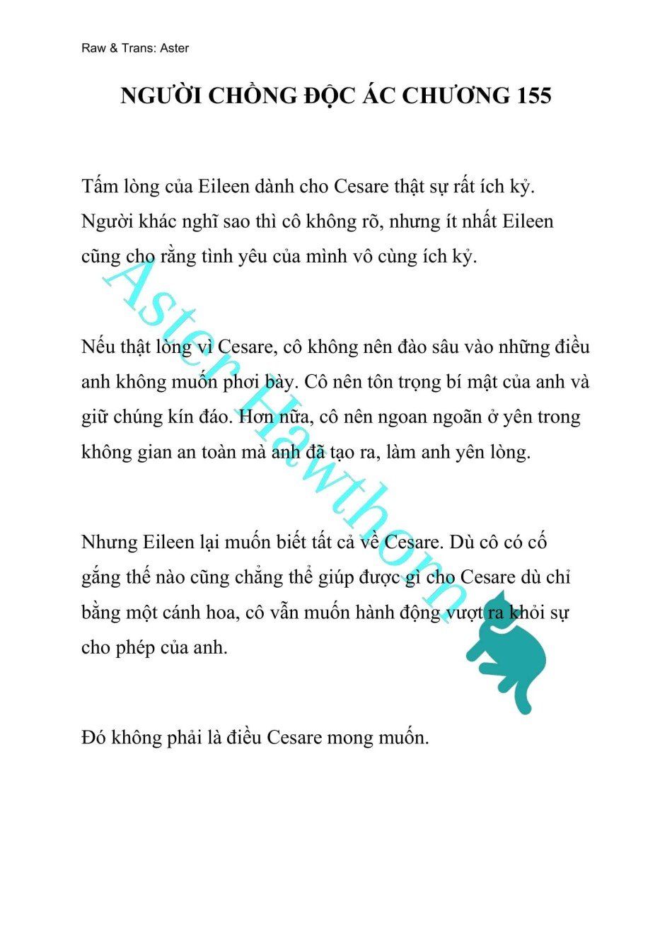đọc truyện [novel] Người Chồng Độc Ác Chương 155 ảnh 2 tại Giả Dược