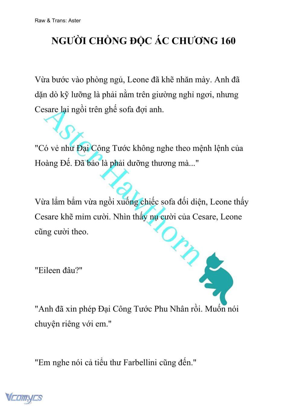 đọc truyện [novel] Người Chồng Độc Ác Chương 160 ảnh 2 tại Truyện Dạ Ký