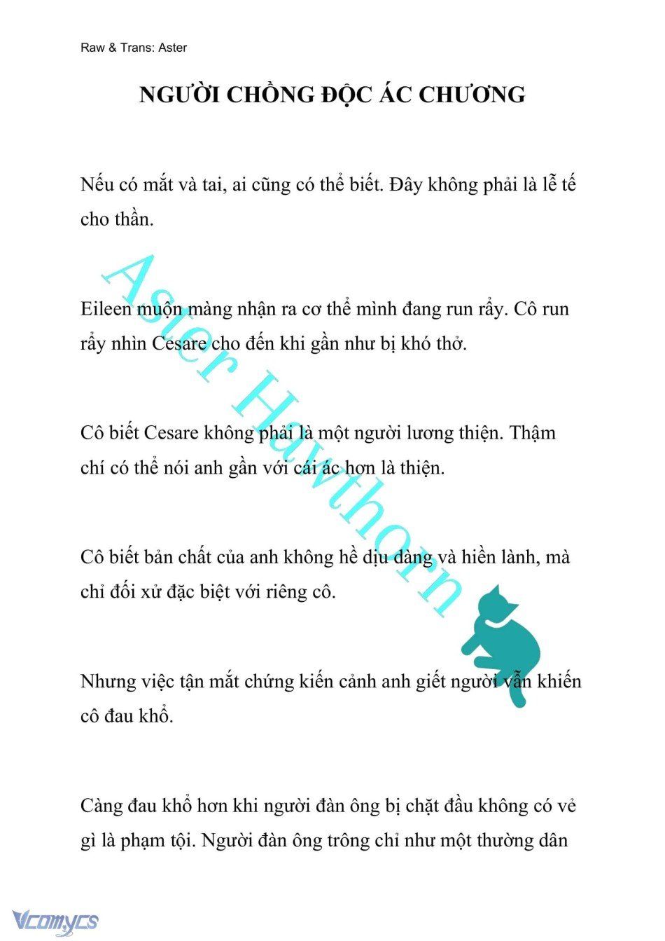 đọc truyện [novel] Người Chồng Độc Ác Chương 161 ảnh 2 tại Truyện Dạ Ký