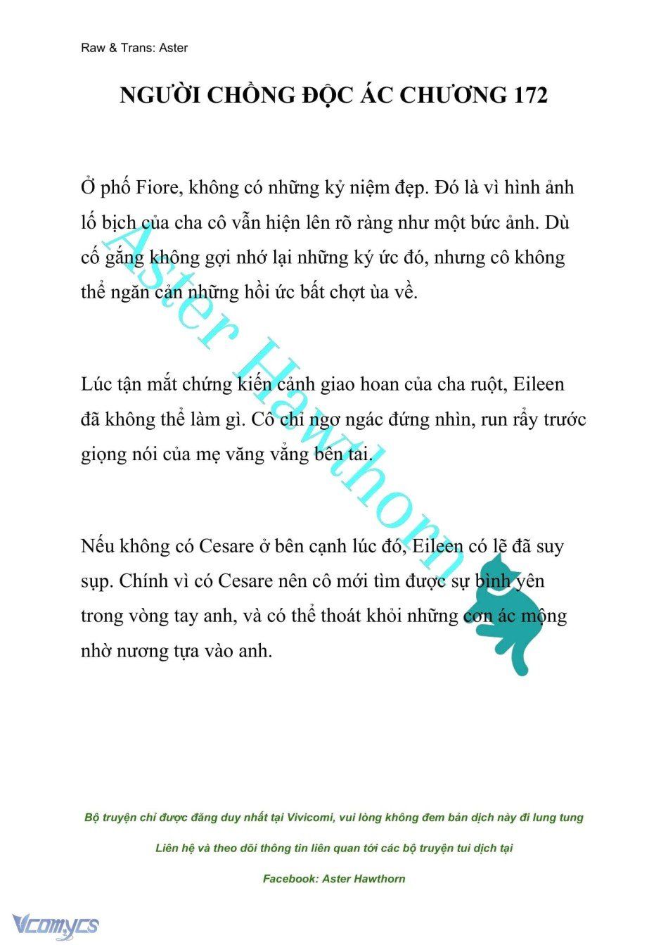 đọc truyện [novel] Người Chồng Độc Ác Chương 172 ảnh 2 tại Thiên Thai Truyện