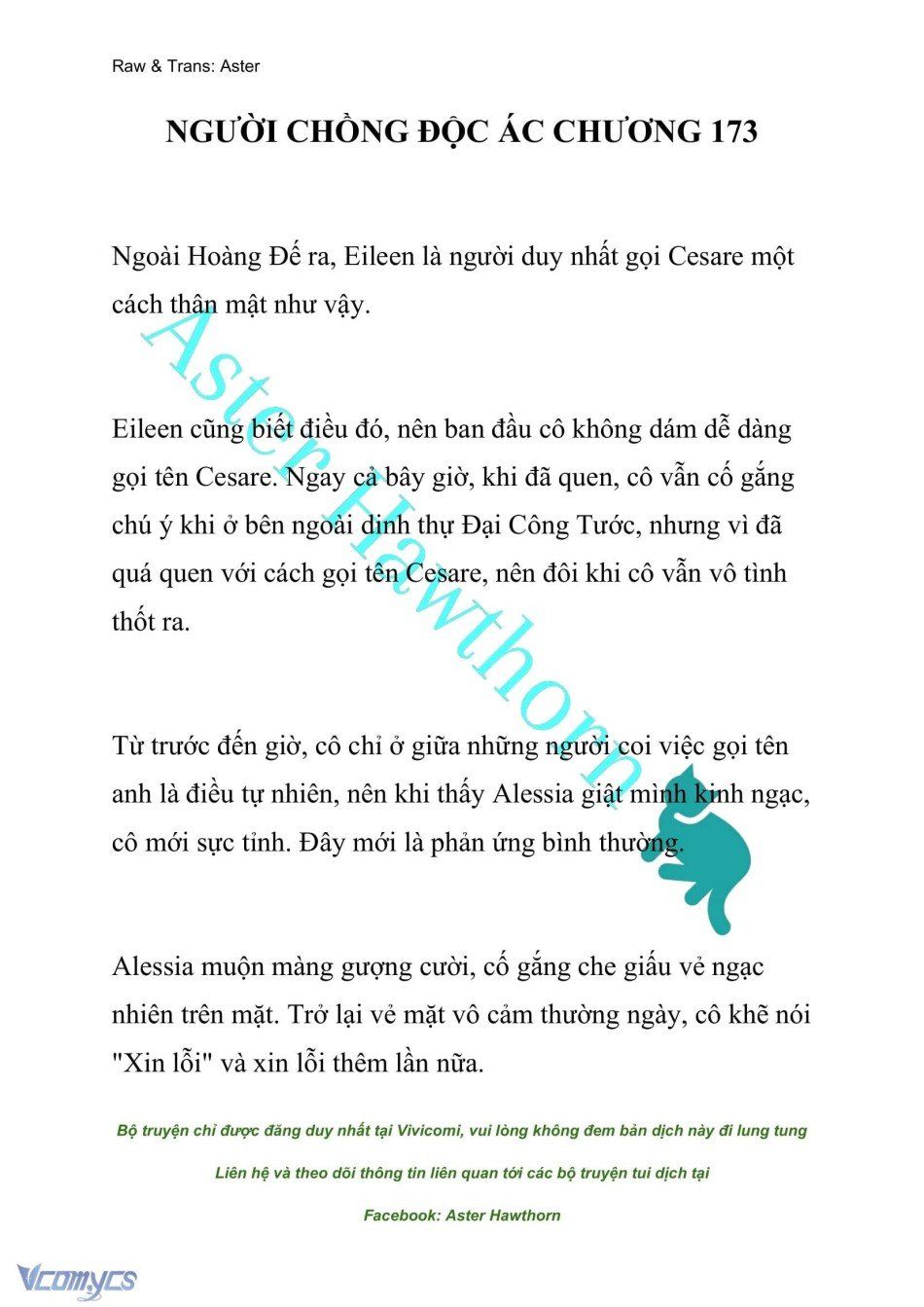 đọc truyện [novel] Người Chồng Độc Ác Chương 173 ảnh 2 tại Thiên Thai Truyện