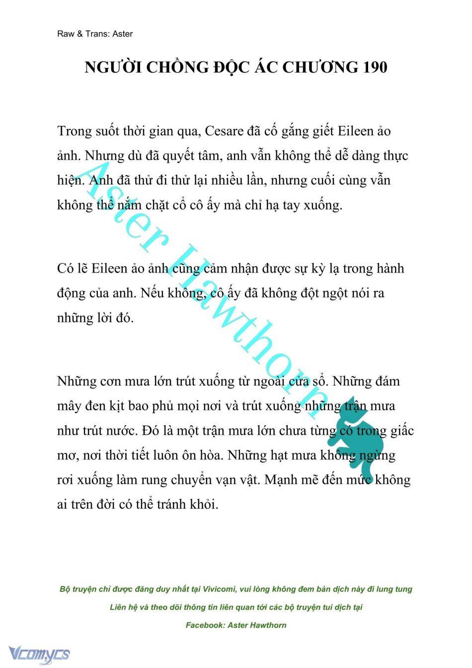 đọc truyện [novel] Người Chồng Độc Ác Chương 190 ảnh 2 tại Thiên Thai Truyện