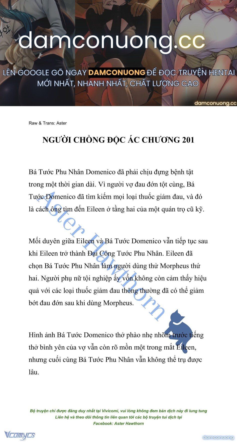 đọc truyện [novel] Người Chồng Độc Ác Chương 201 ảnh 2 tại Thiên Thai Truyện