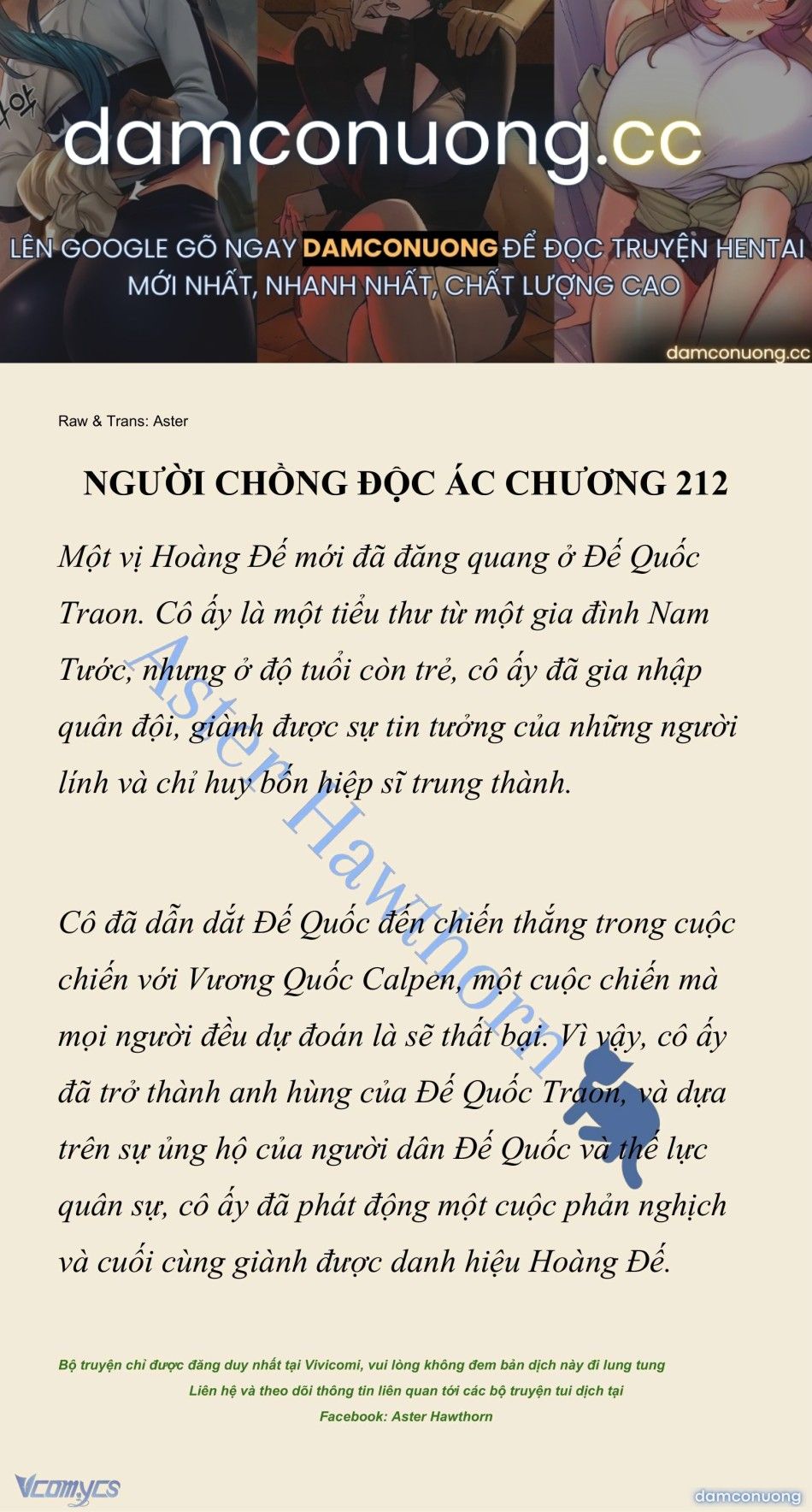 đọc truyện [novel] Người Chồng Độc Ác Chương 212 ảnh 2 tại Thiên Thai Truyện