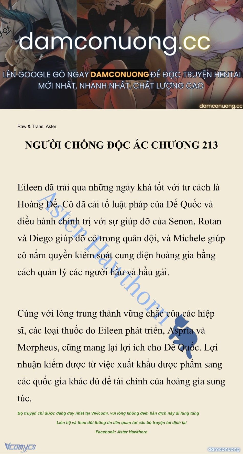 đọc truyện [novel] Người Chồng Độc Ác Chương 213 ảnh 2 tại Thiên Thai Truyện