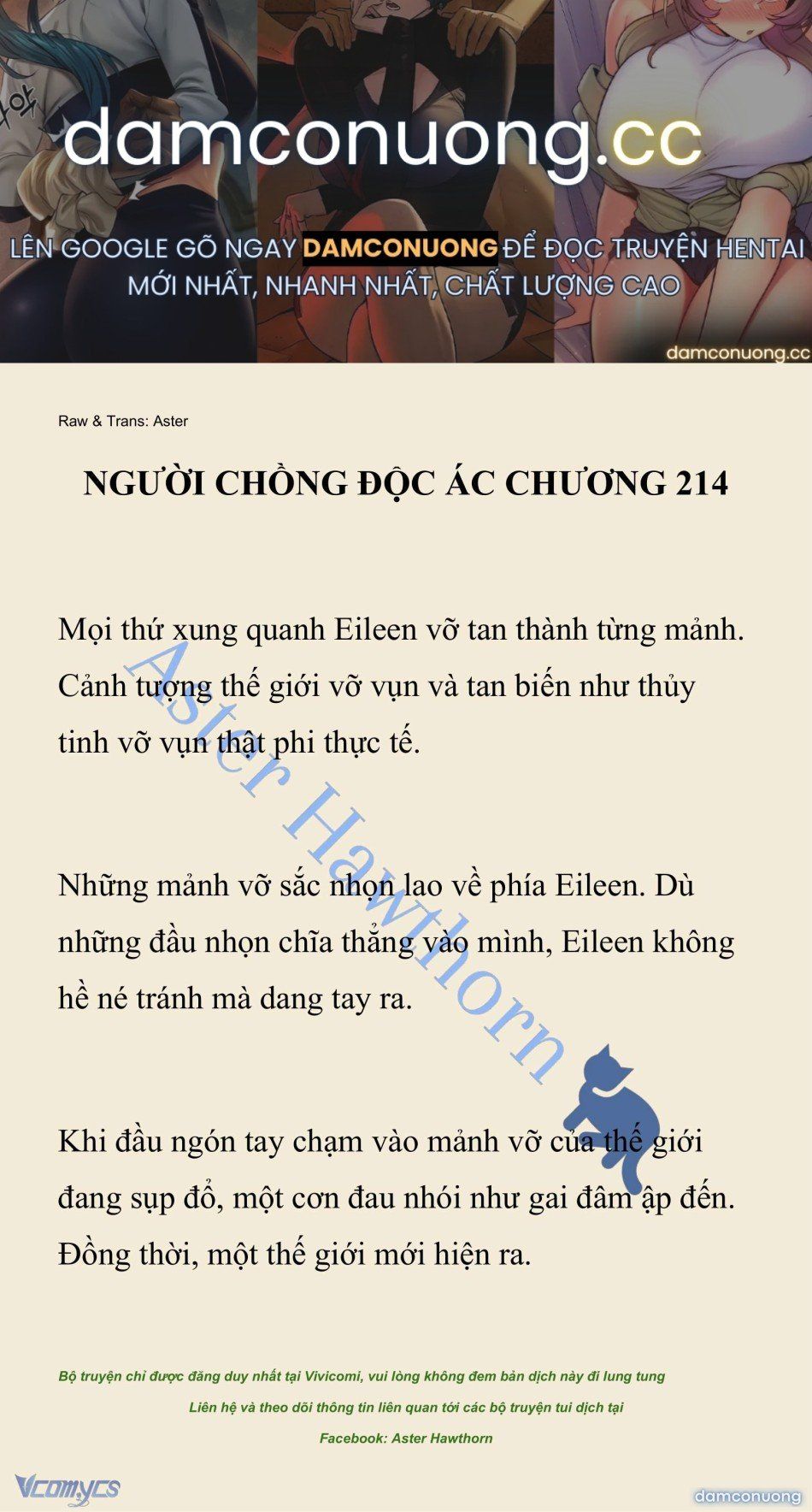 đọc truyện [novel] Người Chồng Độc Ác Chương 214 ảnh 2 tại Thiên Thai Truyện