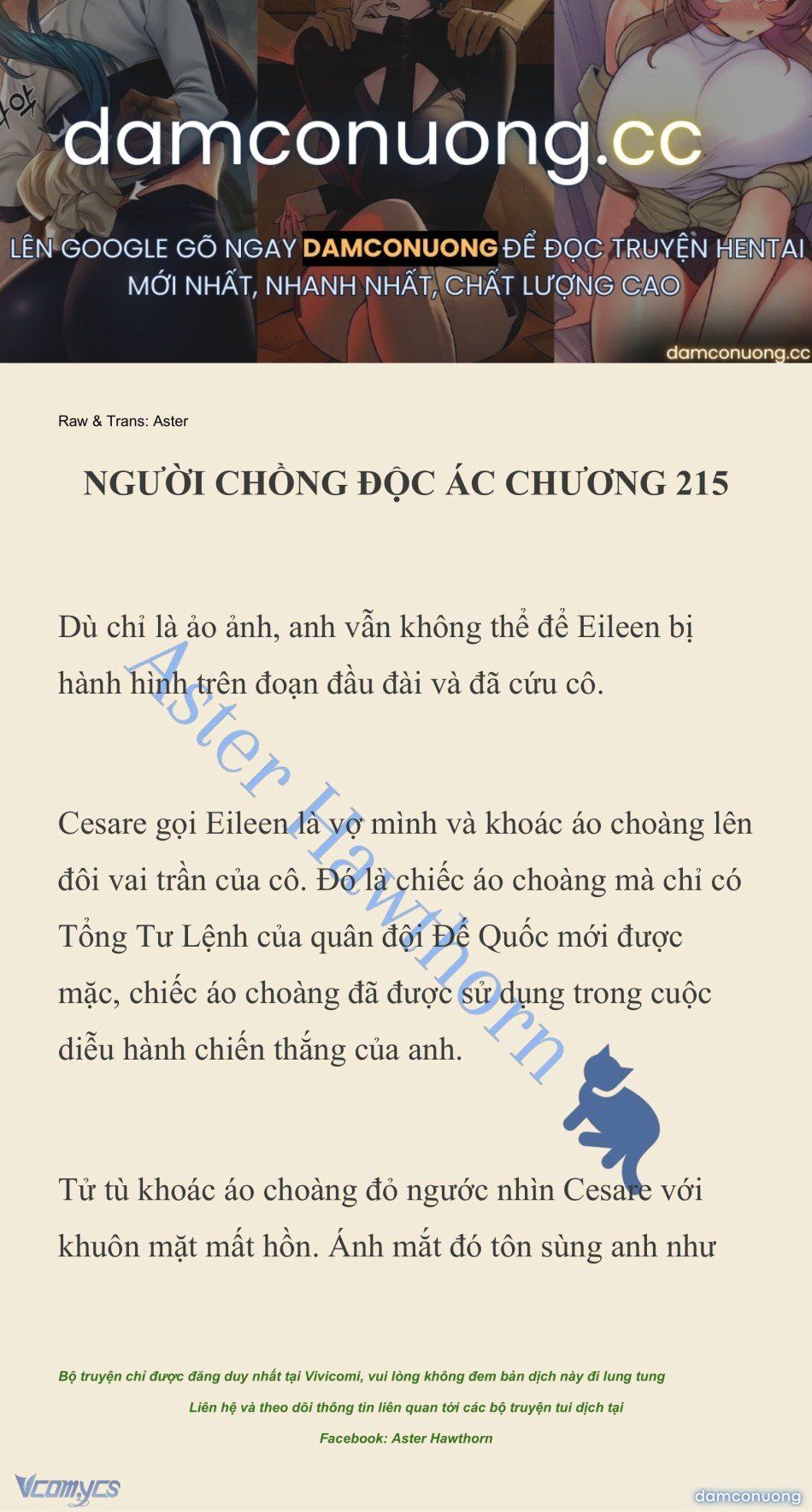 đọc truyện [novel] Người Chồng Độc Ác Chương 215 ảnh 2 tại Thiên Thai Truyện