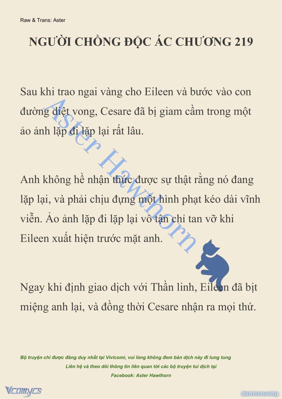 đọc truyện [novel] Người Chồng Độc Ác Chương 219 ảnh 3 tại Thiên Thai Truyện