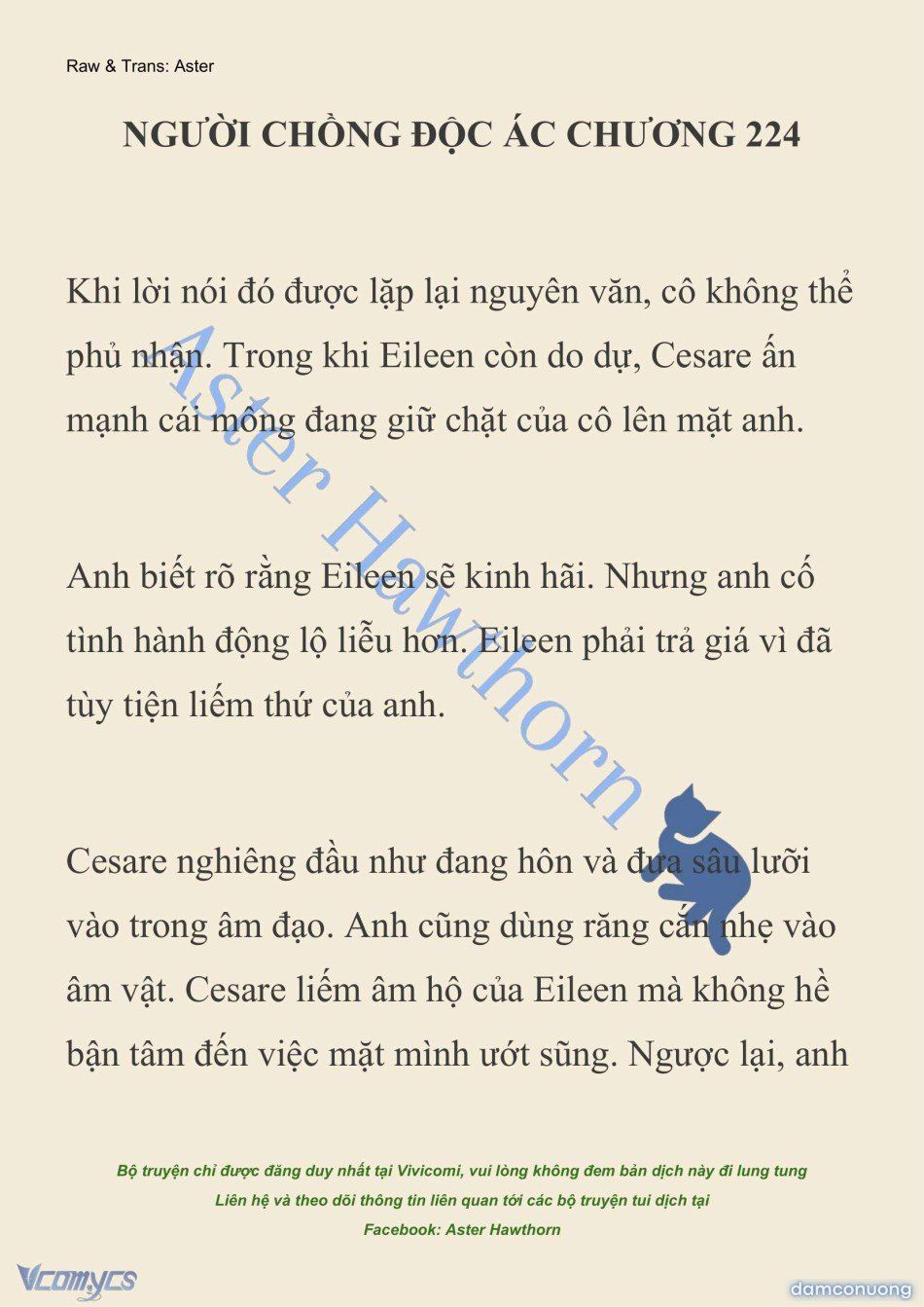đọc truyện [novel] Người Chồng Độc Ác Chương 224 ảnh 3 tại Thiên Thai Truyện