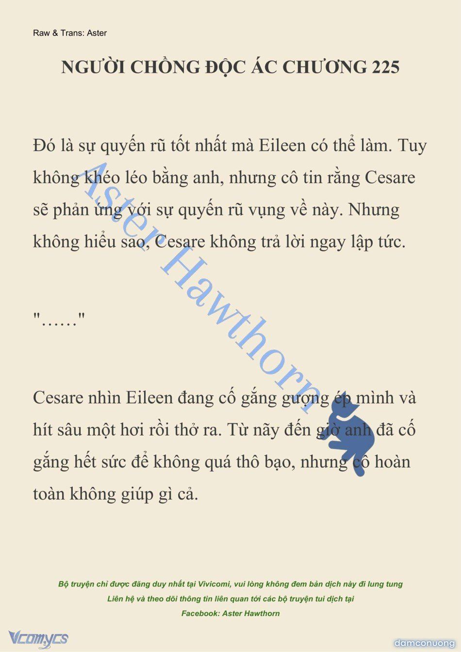 đọc truyện [novel] Người Chồng Độc Ác Chương 225 ảnh 3 tại Thiên Thai Truyện