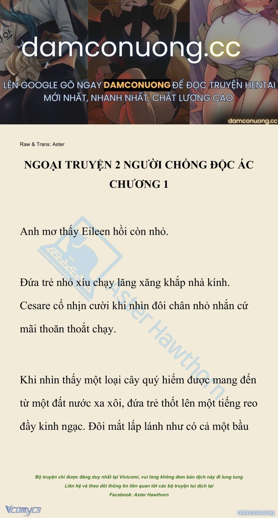 đọc truyện [novel] Người Chồng Độc Ác Chương 245 ảnh 2 tại Thiên Thai Truyện