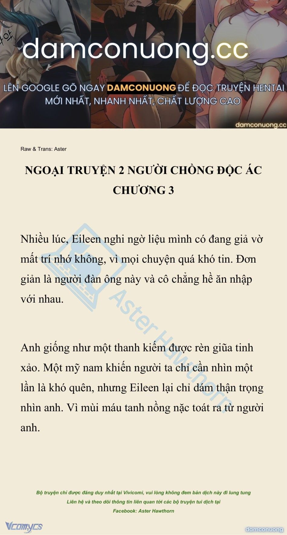 đọc truyện [novel] Người Chồng Độc Ác Chương 247 ảnh 2 tại Thiên Thai Truyện