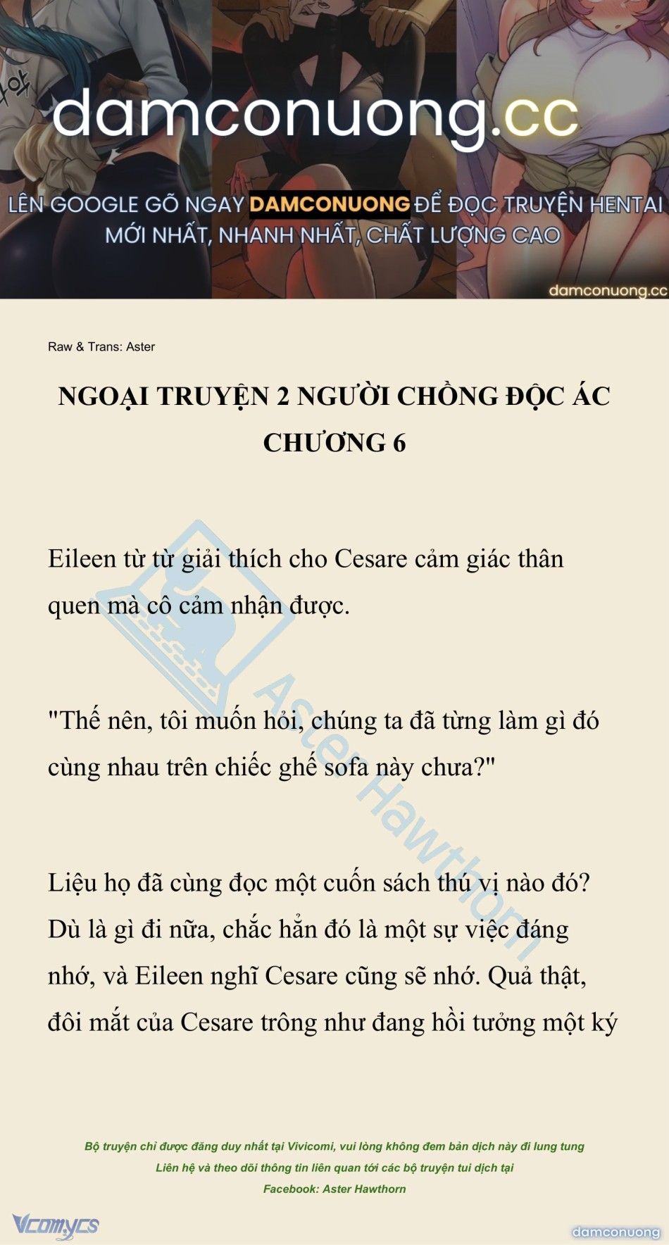 đọc truyện [novel] Người Chồng Độc Ác Chương 250 ảnh 2 tại Thiên Thai Truyện