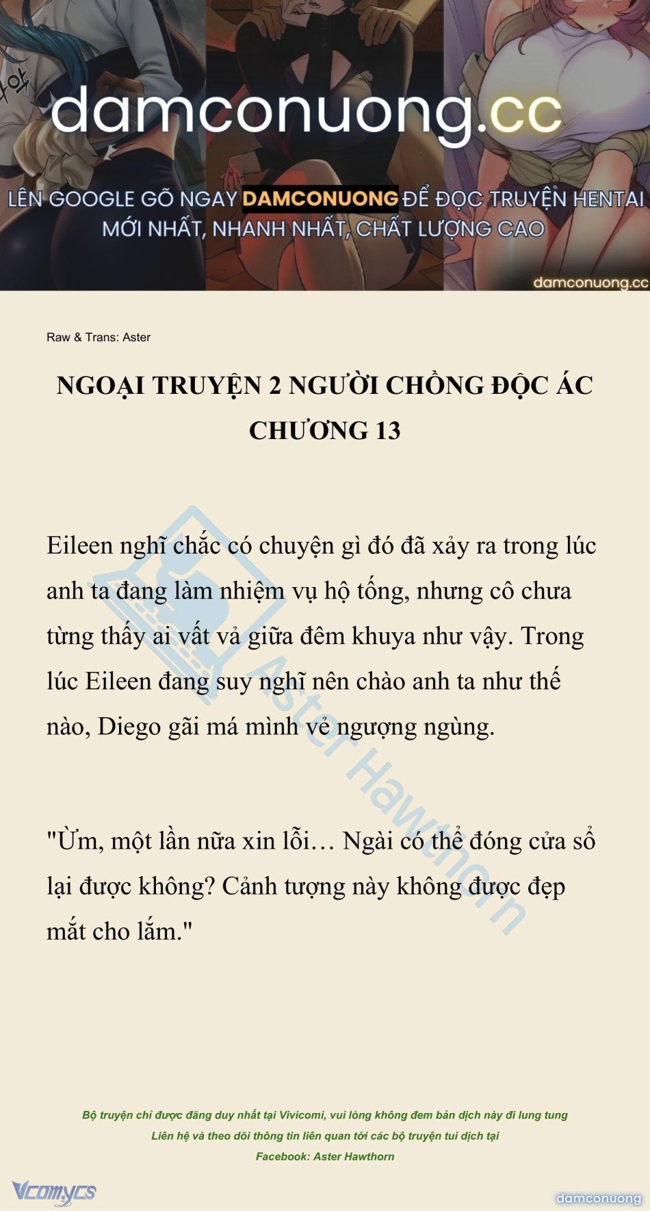 đọc truyện [novel] Người Chồng Độc Ác Chương 257 ảnh 2 tại Thiên Thai Truyện