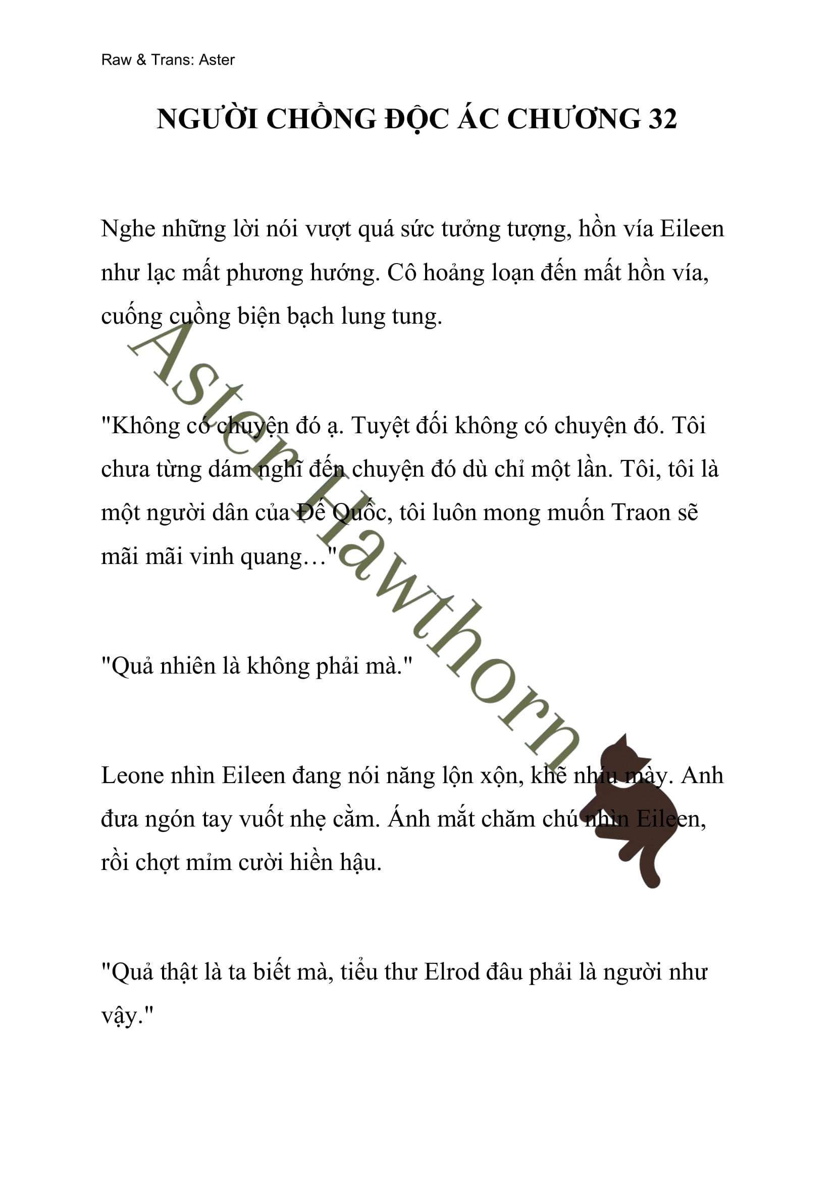 [novel] Người Chồng Độc Ác Chương 32 page 1 - Giả Dược