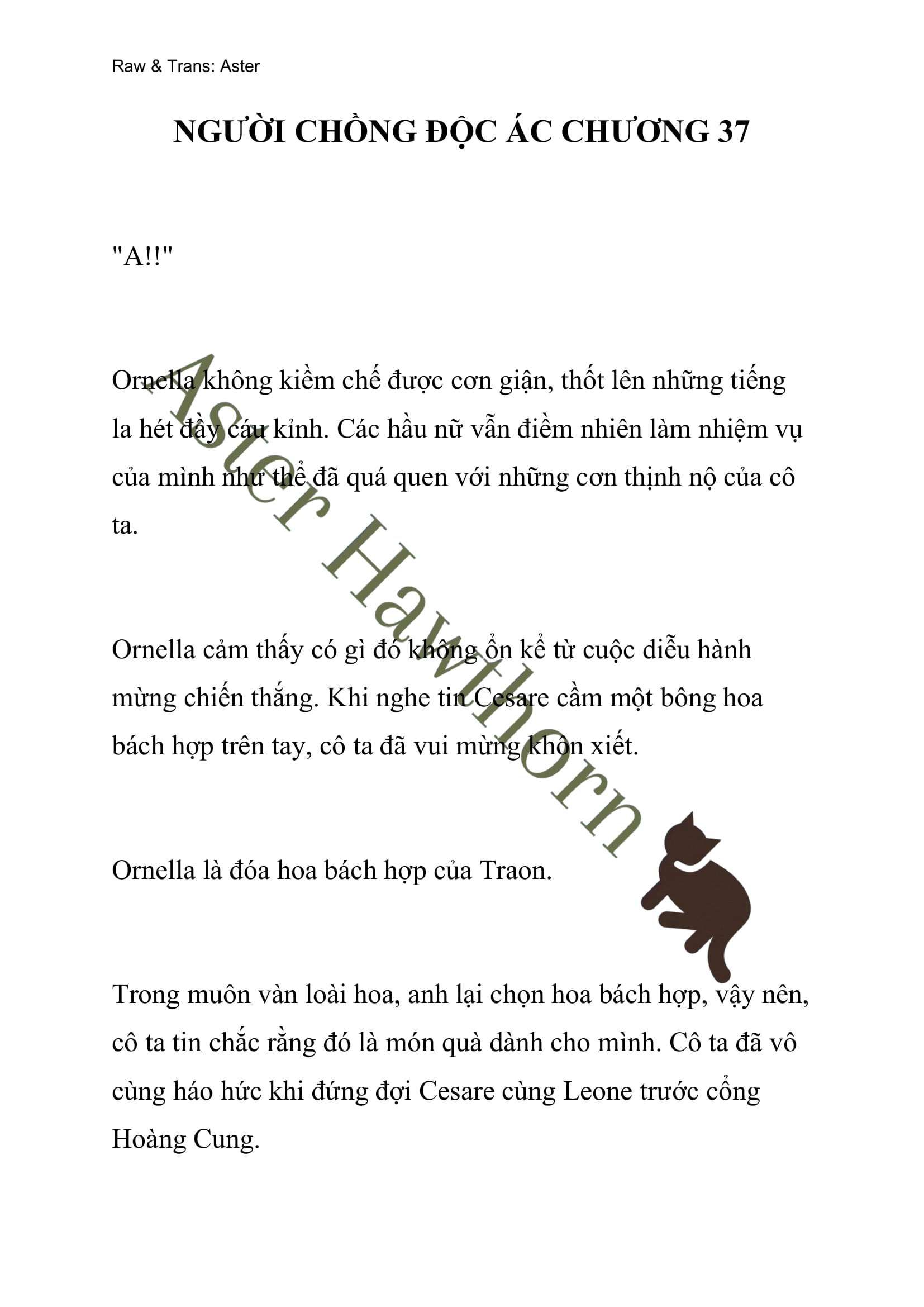 [novel] Người Chồng Độc Ác Chương 37 page 1 - Giả Dược