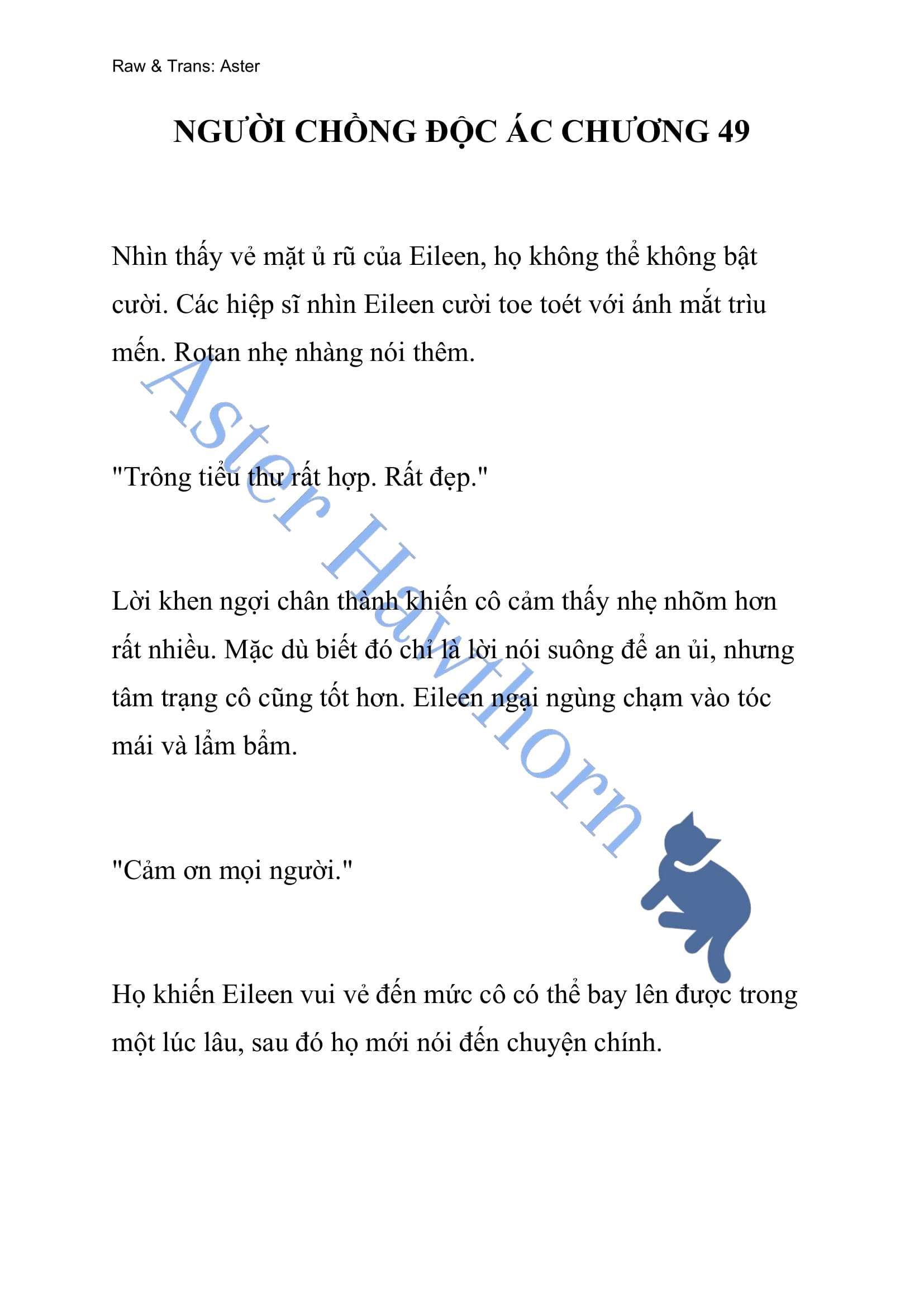 [novel] Người Chồng Độc Ác Chương 49 page 1 - Giả Dược