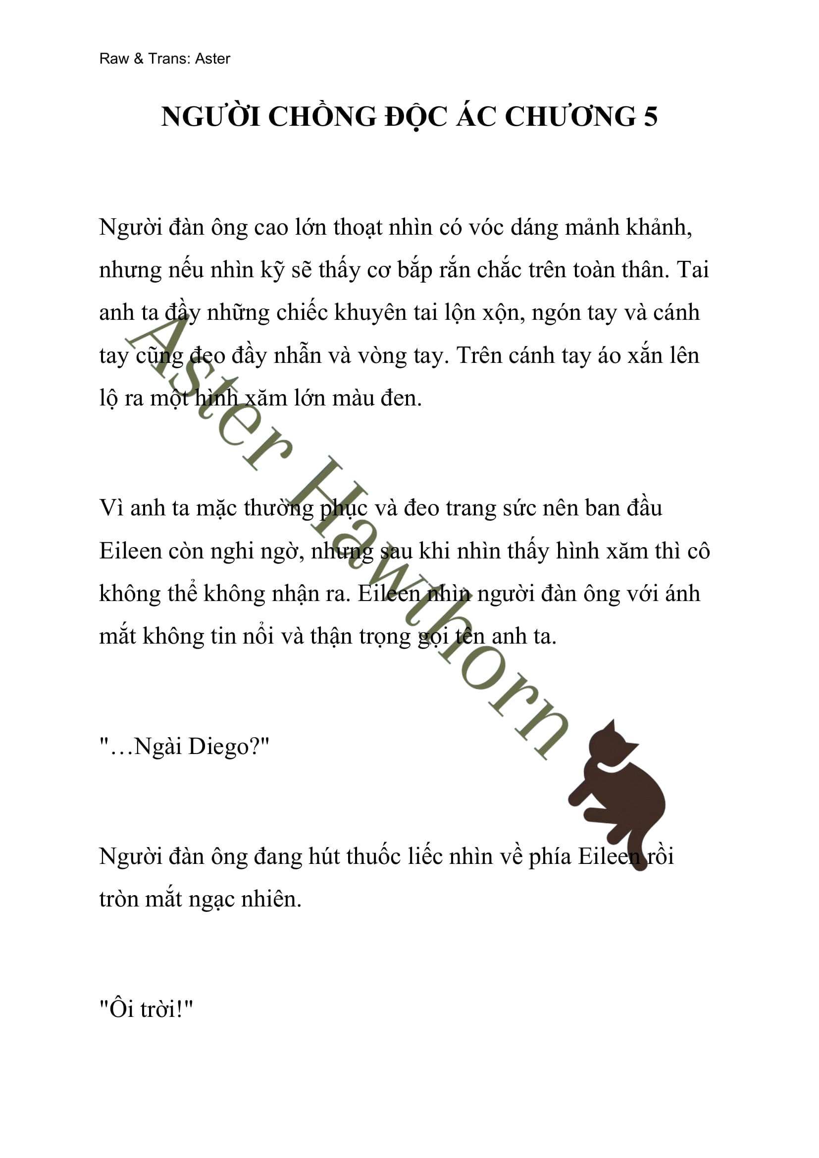 [novel] Người Chồng Độc Ác Chương 5 page 1 - Giả Dược