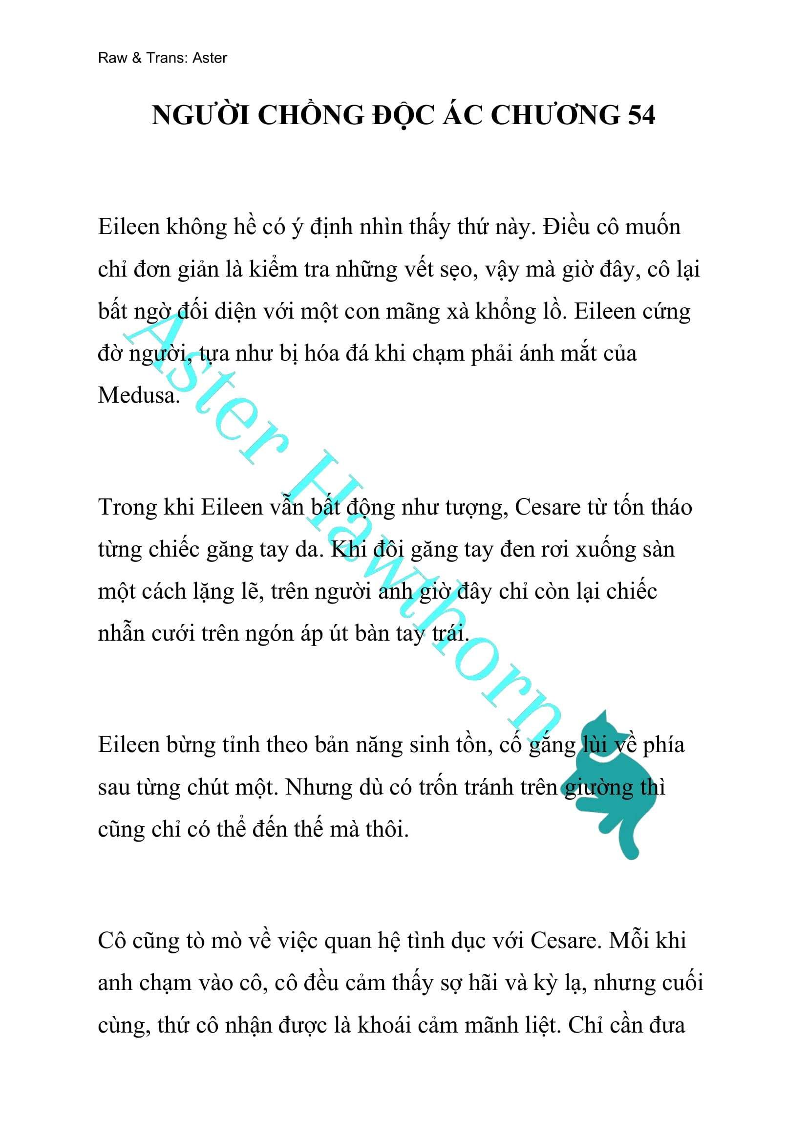 [novel] Người Chồng Độc Ác Chương 54 page 1 - Giả Dược
