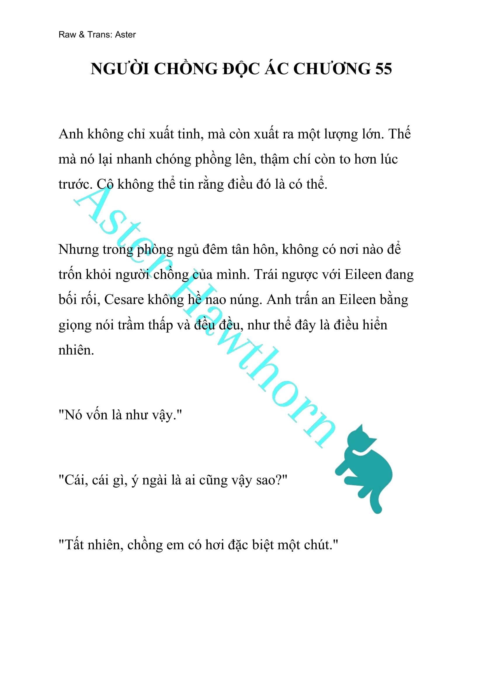[novel] Người Chồng Độc Ác Chương 55 page 1 - Giả Dược