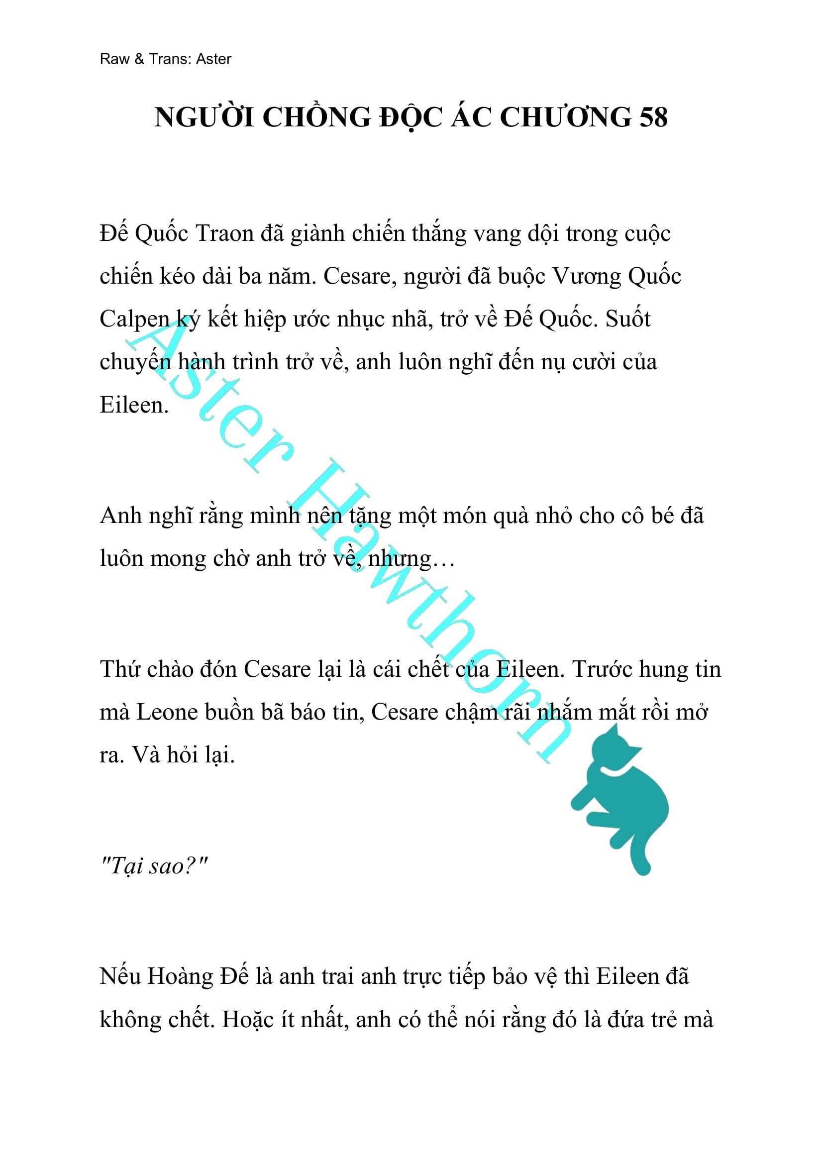 [novel] Người Chồng Độc Ác Chương 58 page 1 - Giả Dược