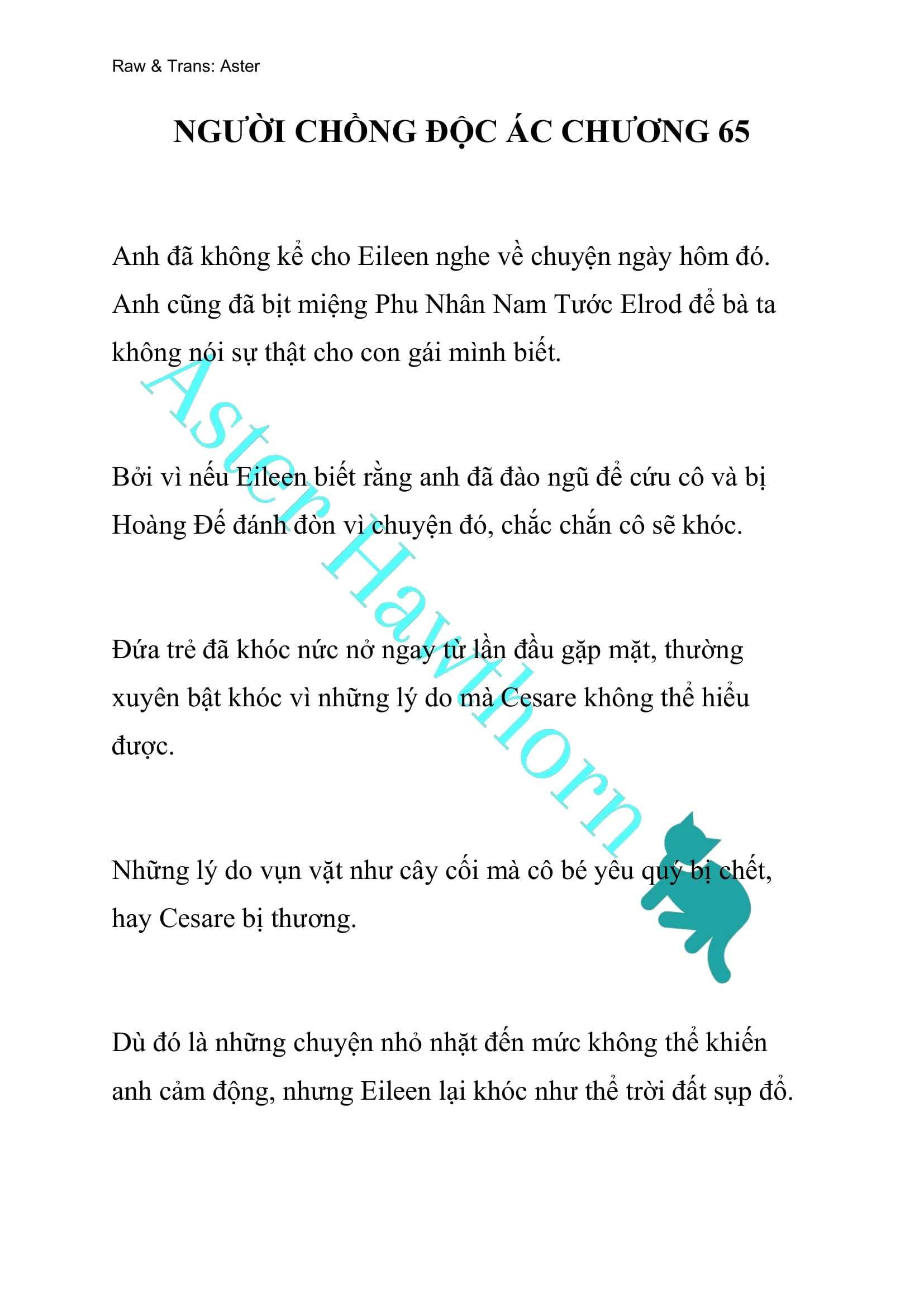 [novel] Người Chồng Độc Ác Chương 65 page 1 - Giả Dược