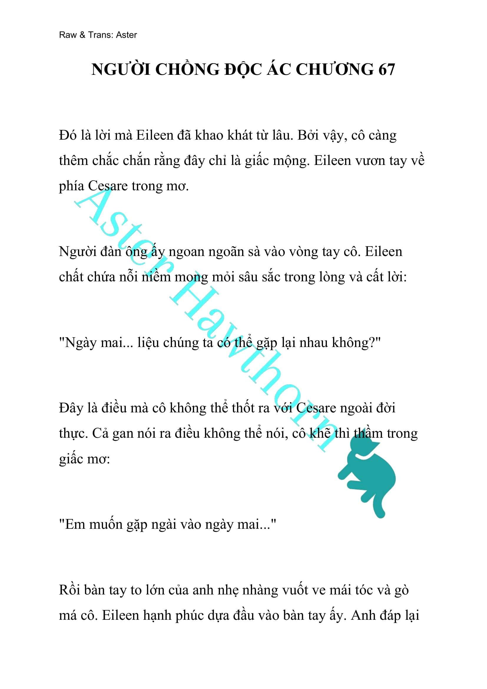 [novel] Người Chồng Độc Ác Chương 67 page 1 - Giả Dược