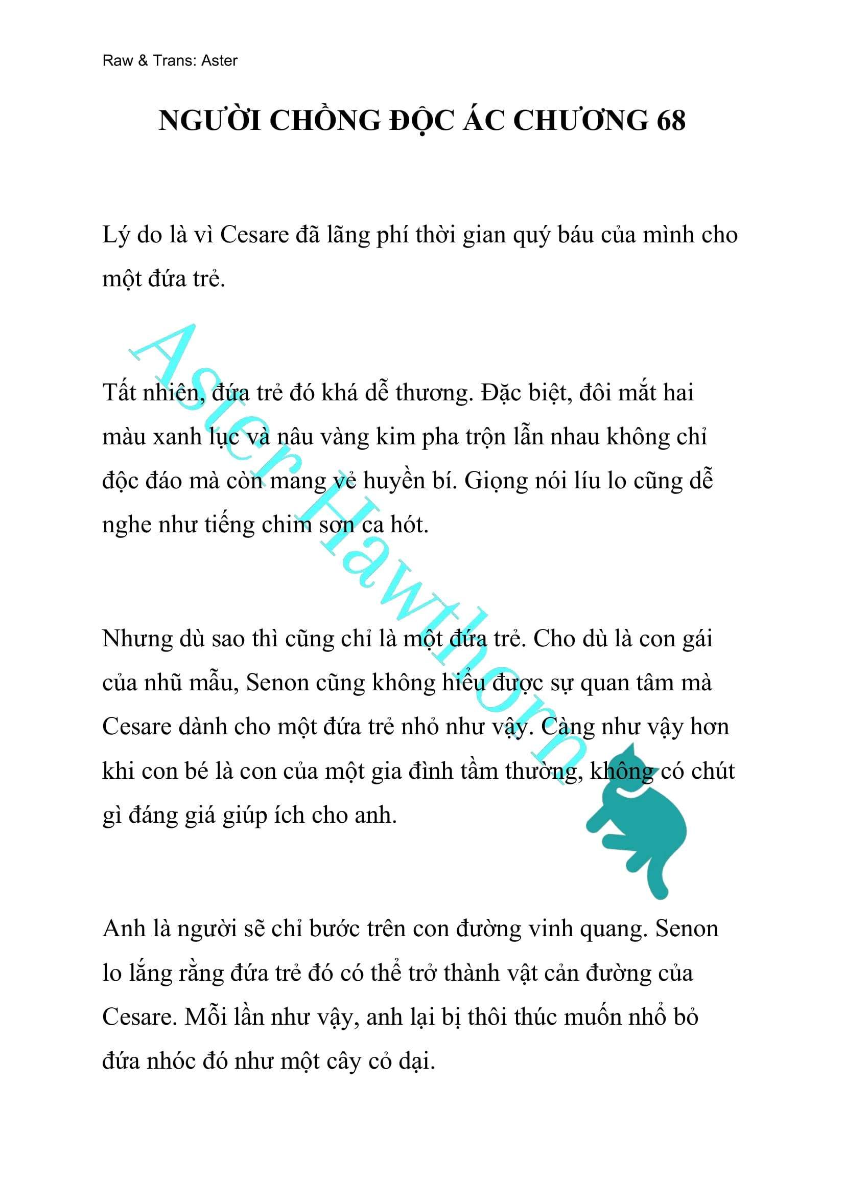 [novel] Người Chồng Độc Ác Chương 68 page 1 - Giả Dược